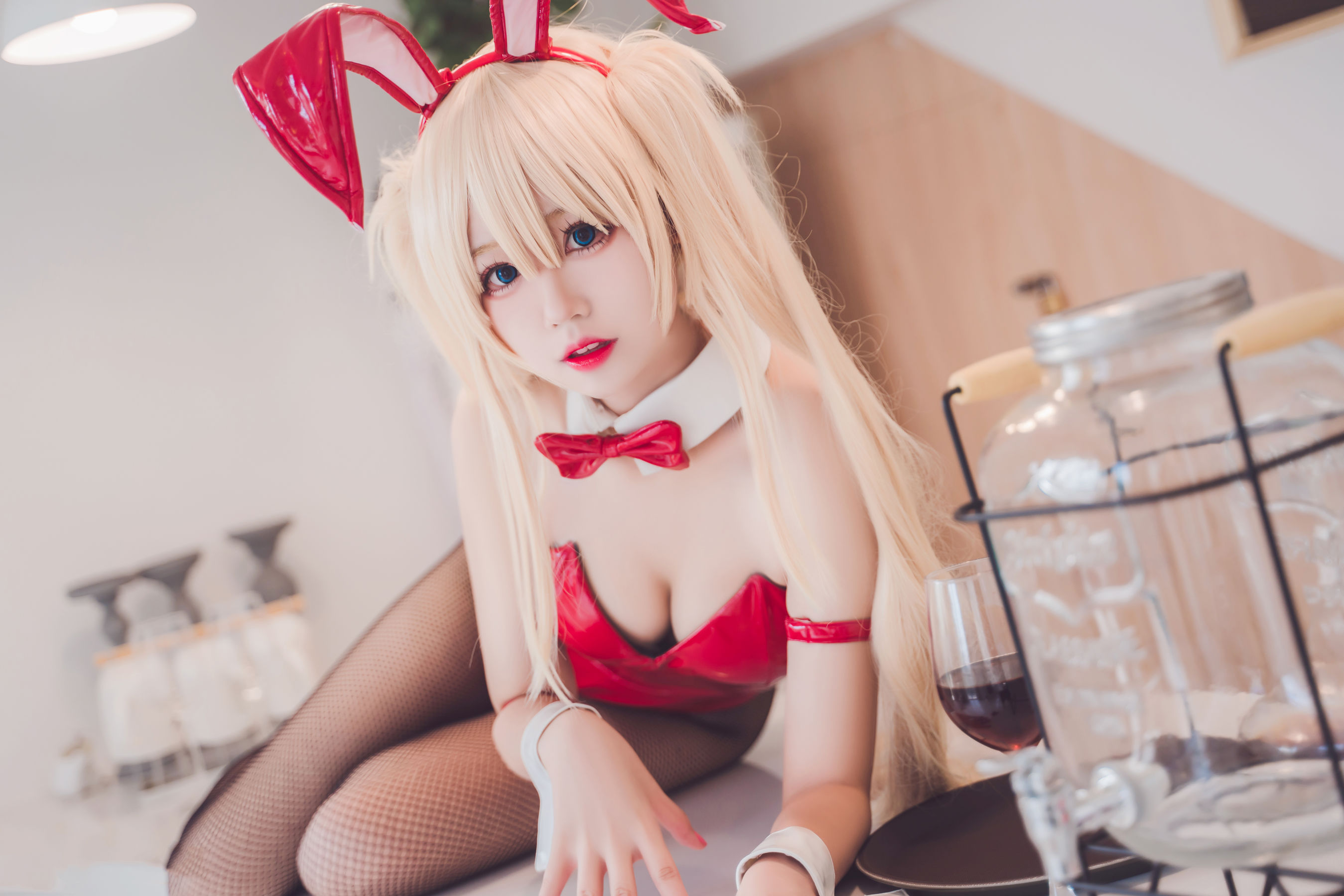 [Cosplay写真] 猫君君MaoJun – 英梨梨兔女郎 Cosplay-第23张