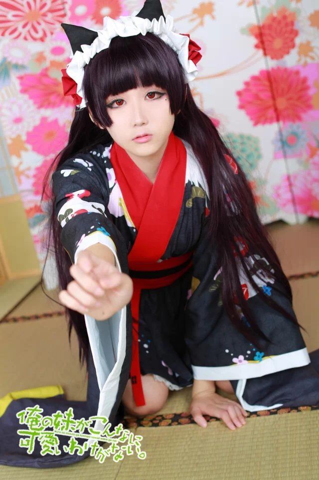 动漫博主浅野菌子 – 我的妹妹哪有这么可爱！ Cosplay-第46张