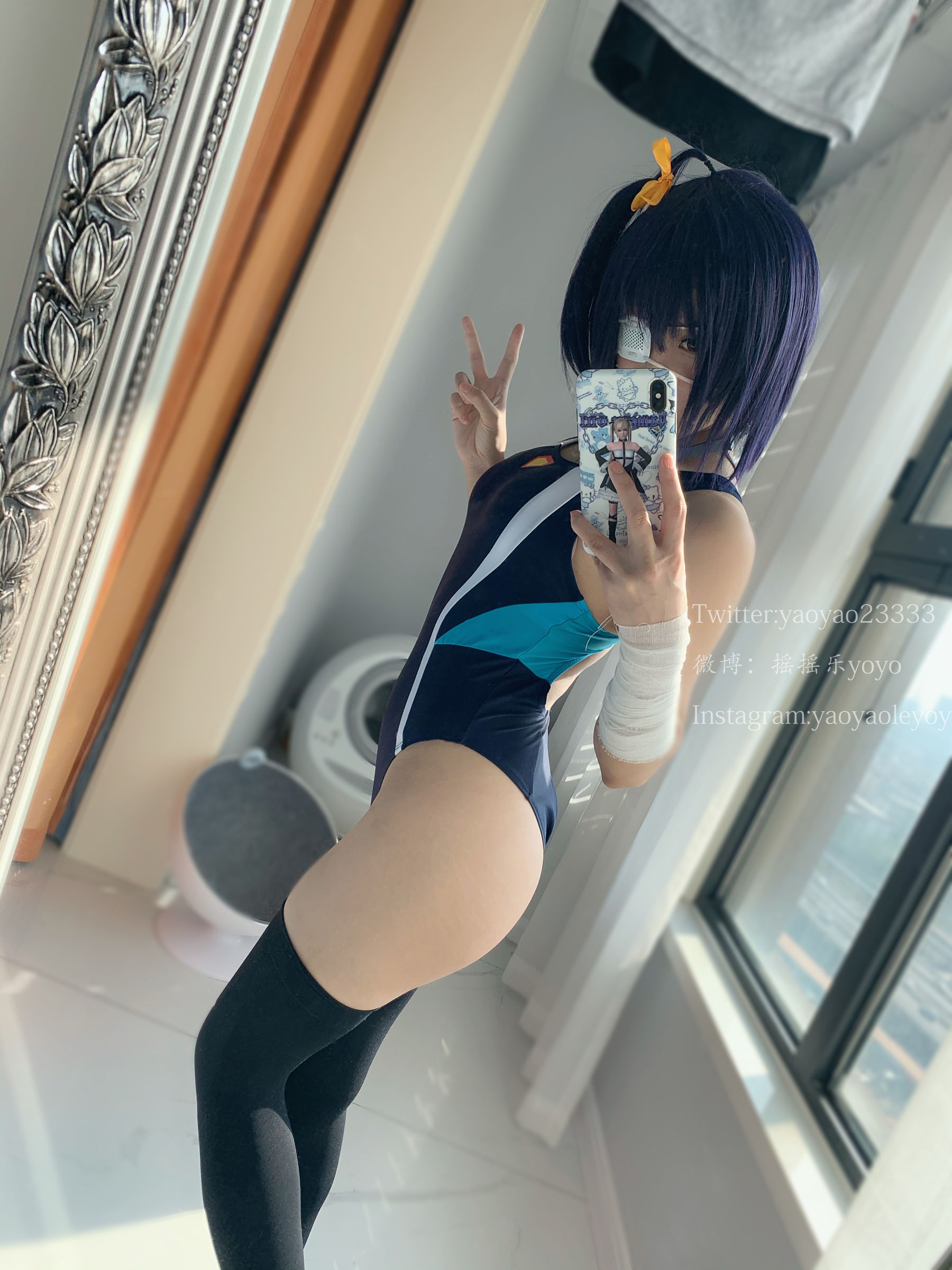 萌妹子Coser摇摇乐yoyo 六花 Cosplay-第74张