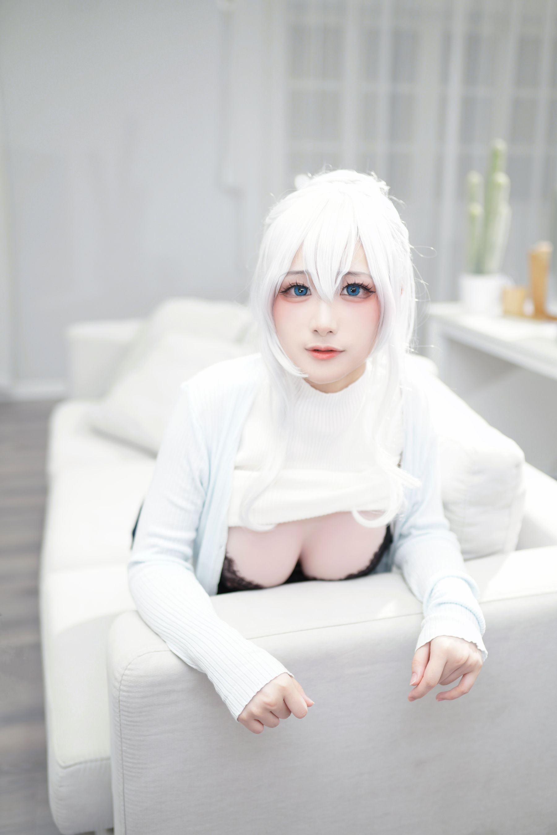 幼愛youmeko – 未亡人雪女 Cosplay-第52张