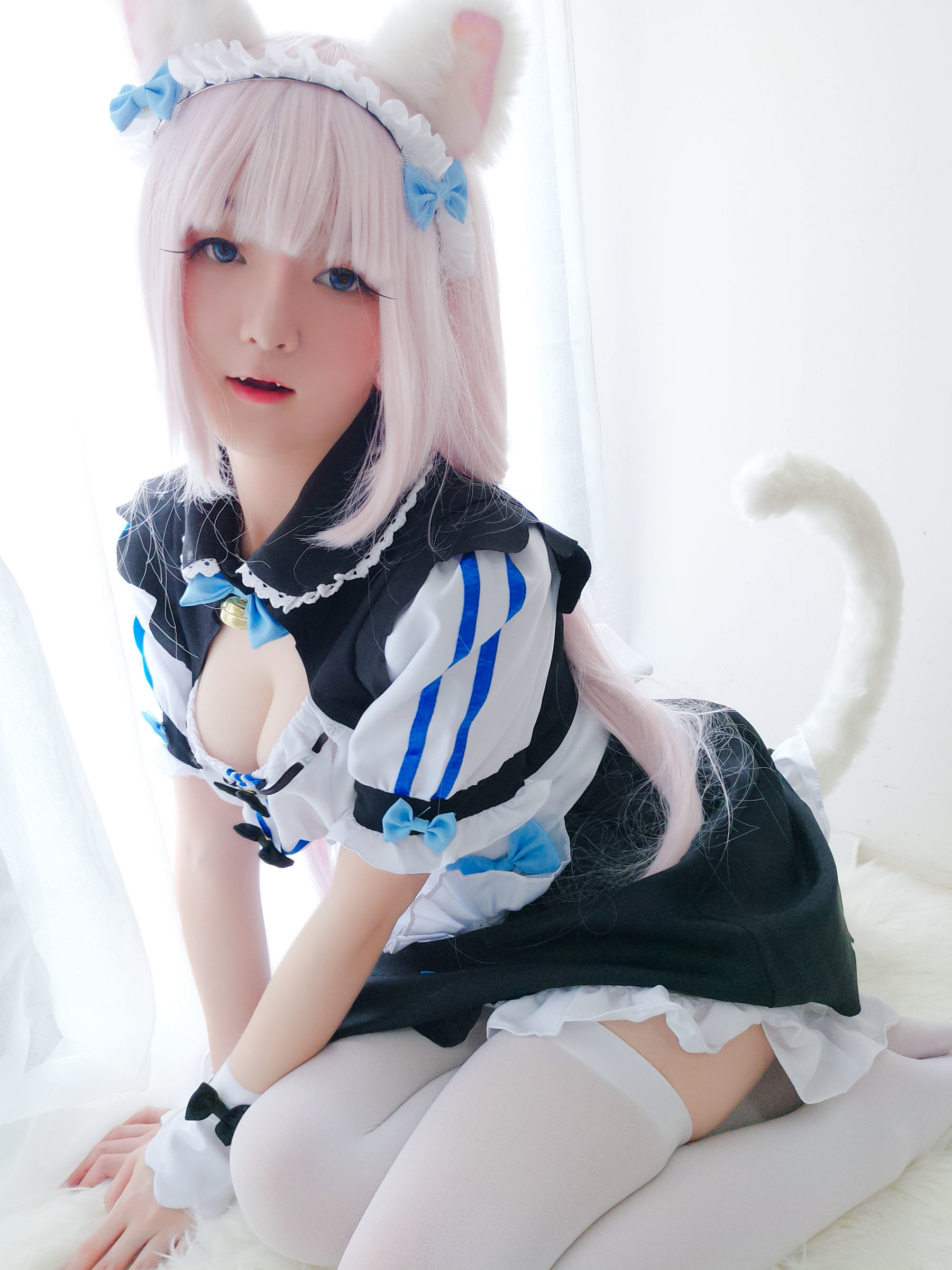 [萝莉COS] 一小央泽 – 猫娘香子兰 Cosplay-第7张
