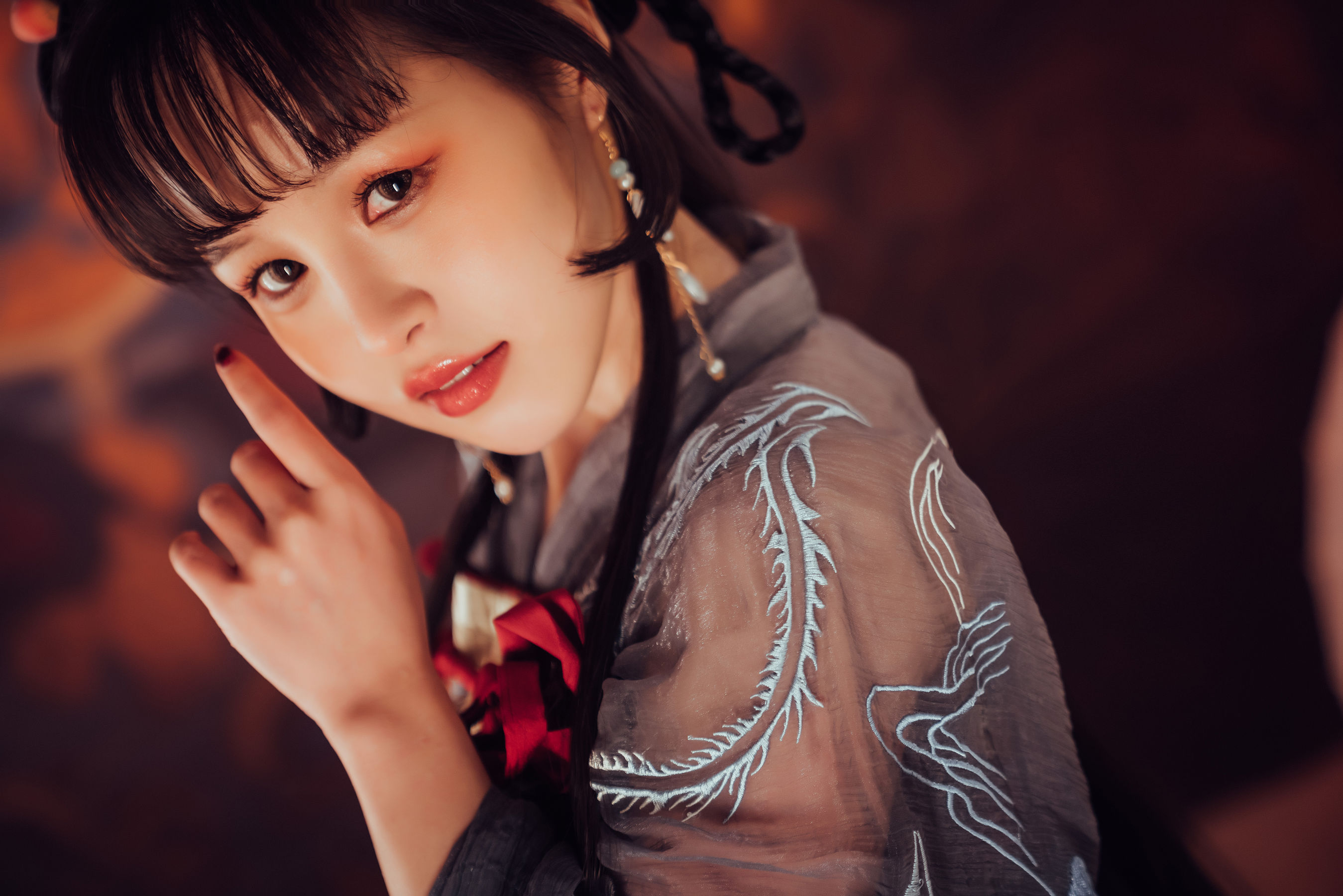 美少女晕崽 – 小琵琶精 Cosplay-第22张