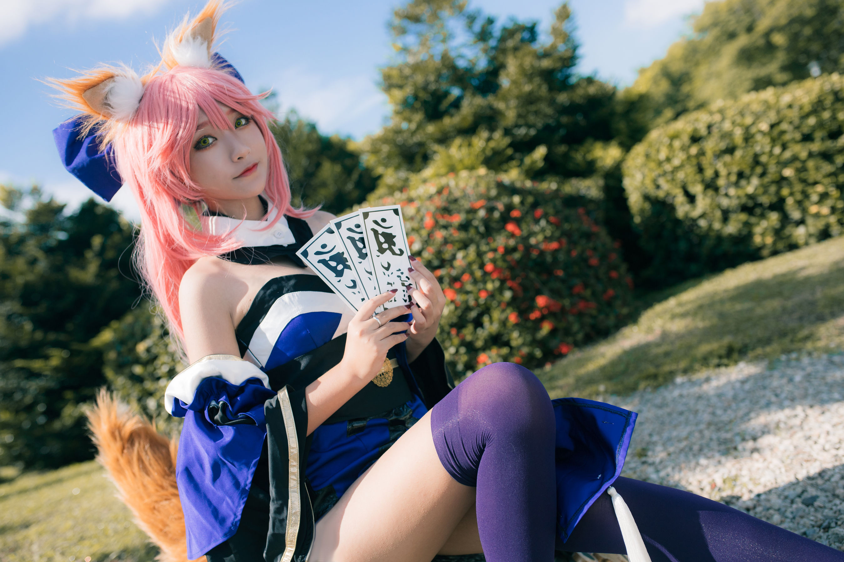 Roroki骷髅姫 – 玉藻の前 Cosplay-第22张