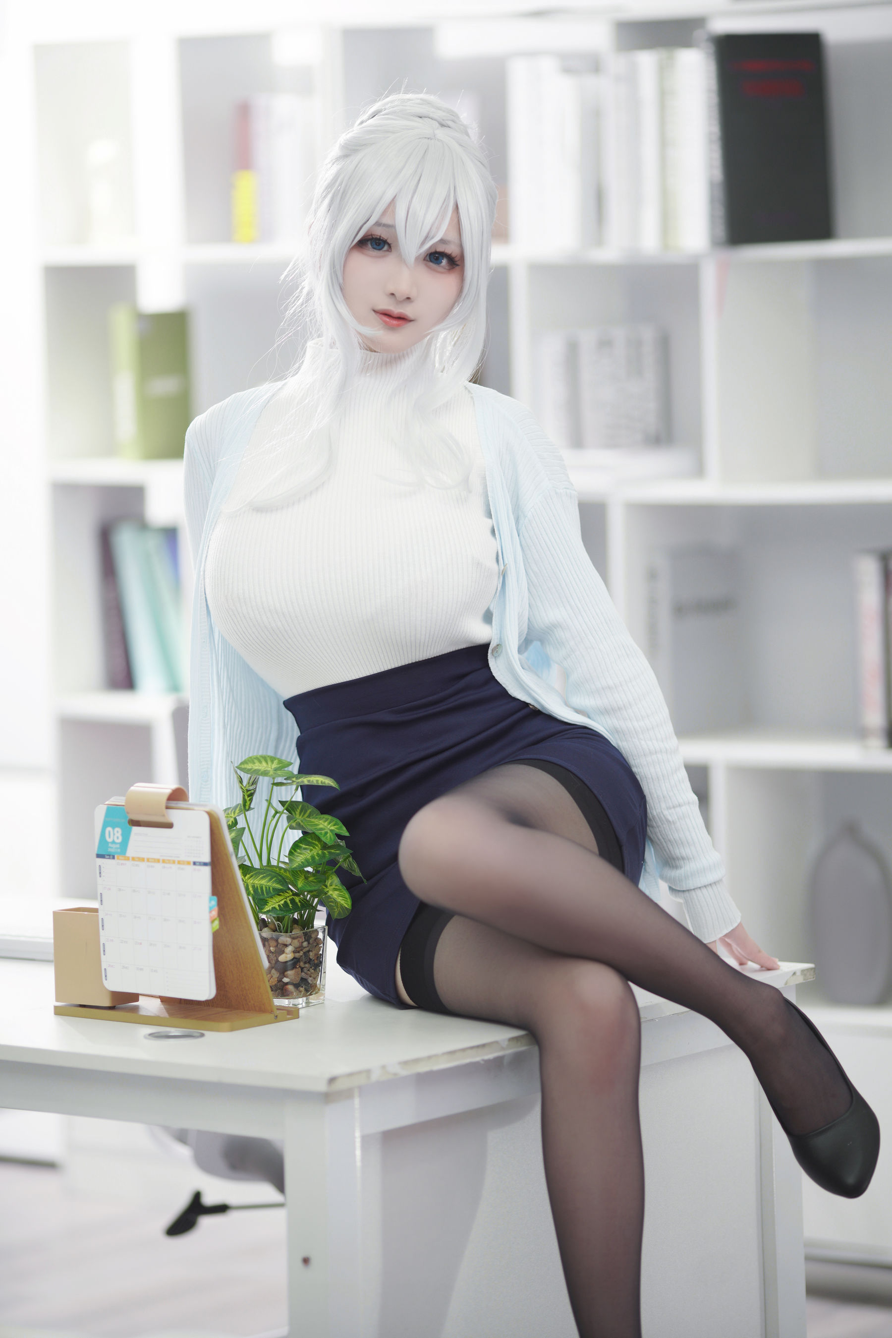 幼愛youmeko – 未亡人雪女 Cosplay-第68张