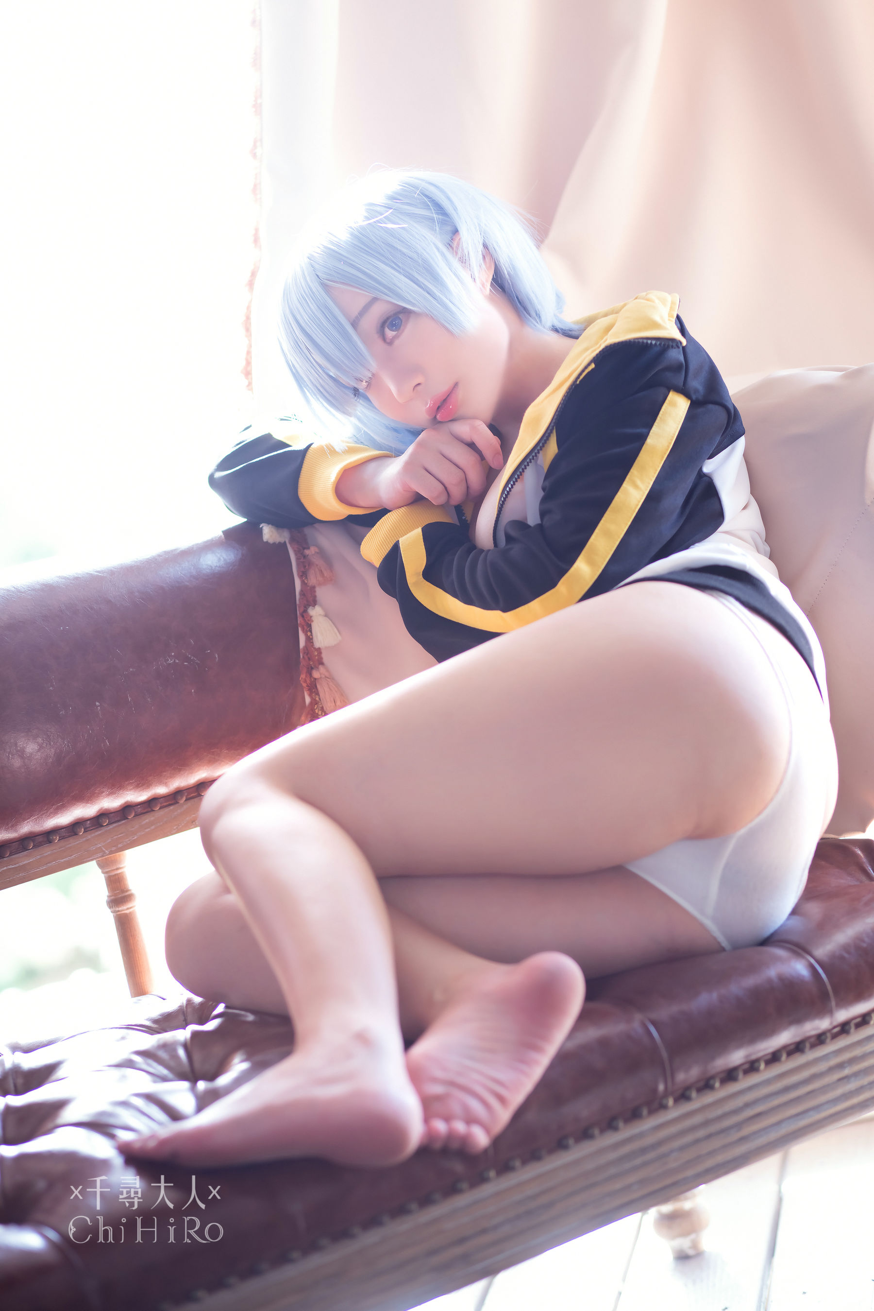 Cos妹子千寻 – 蕾姆Rem Cosplay-第5张