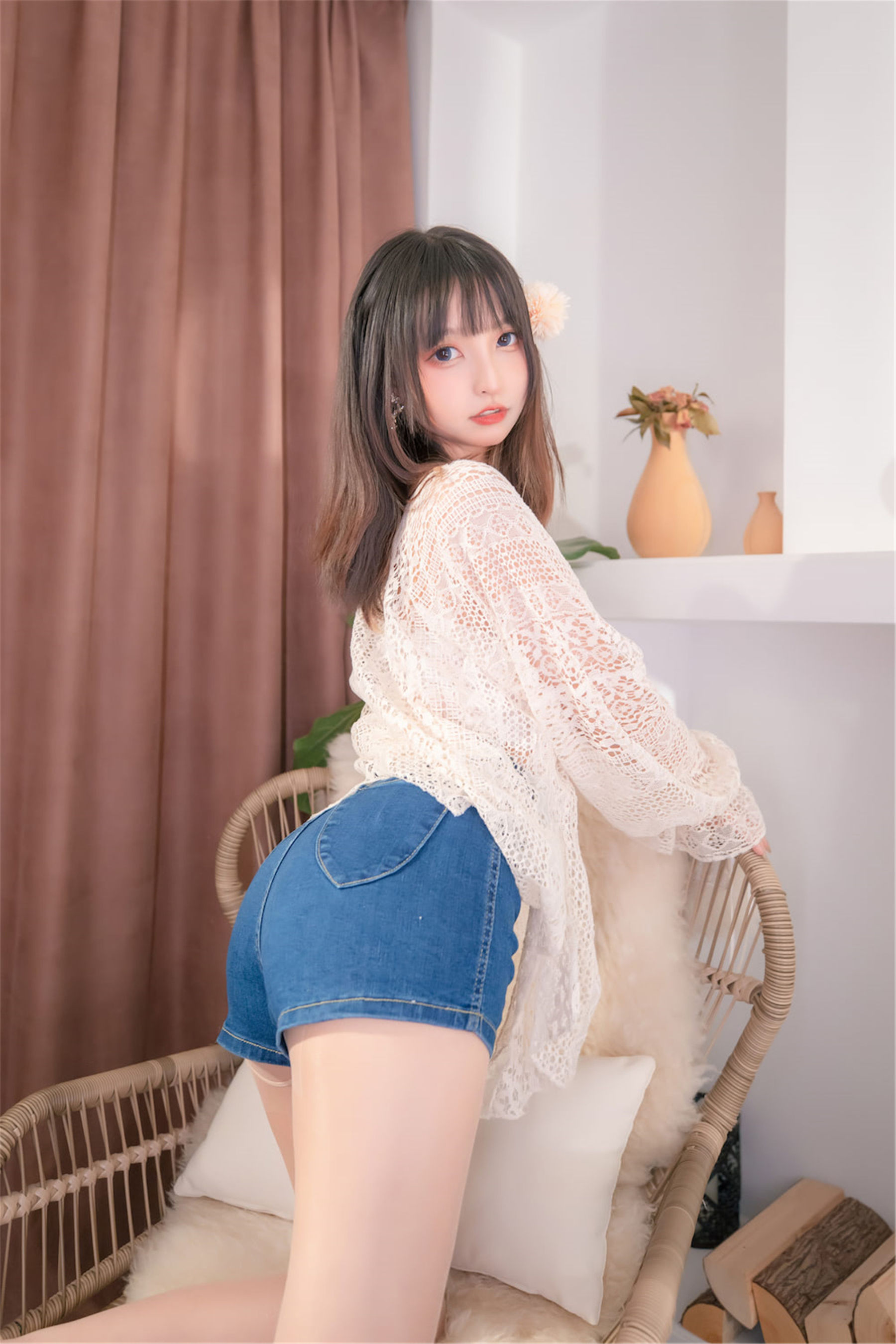 萝莉神楽板真冬之牛仔狂热 Cosplay-第5张
