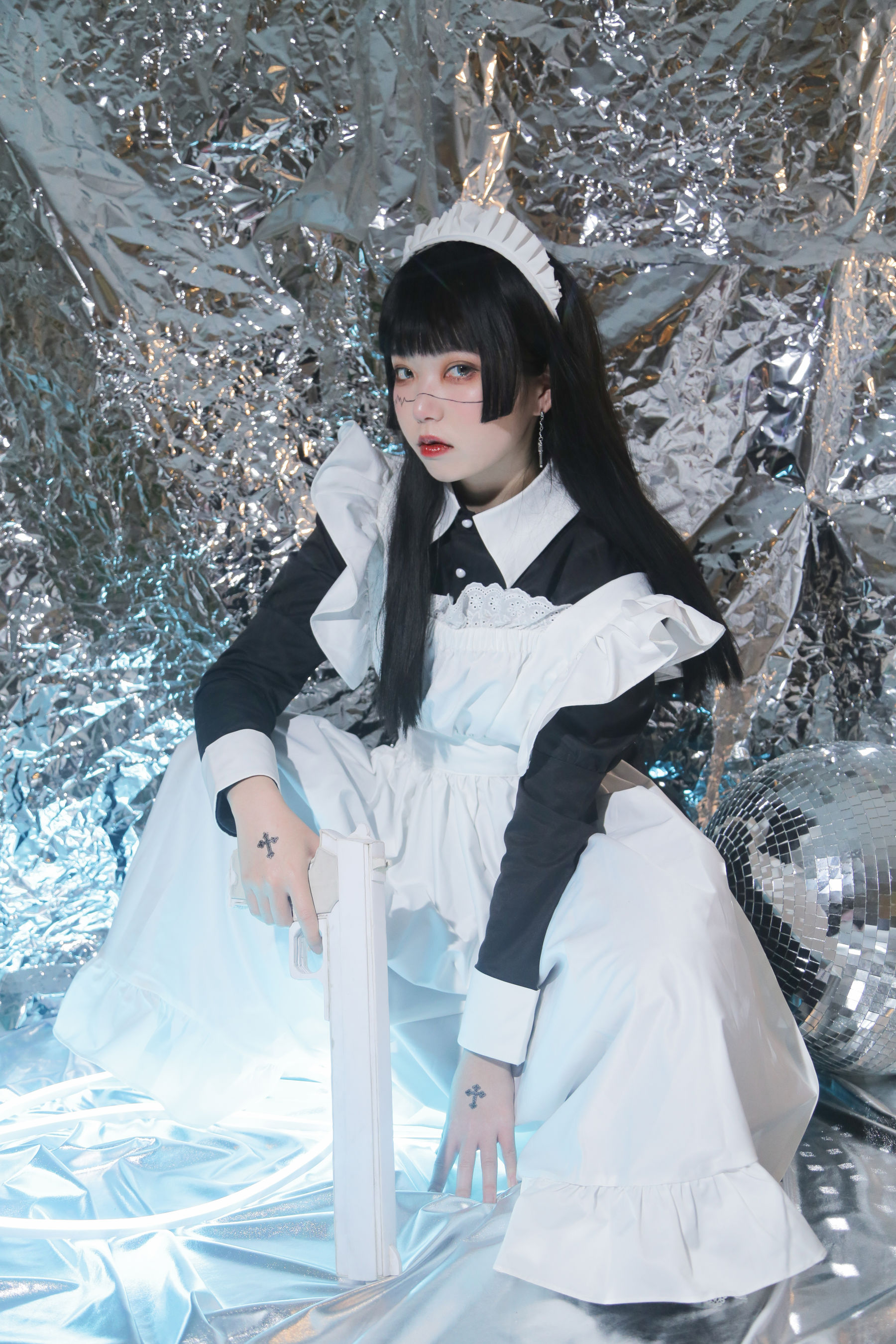 可爱妹子Fushii_海堂 – 生化女仆 Cosplay-第8张