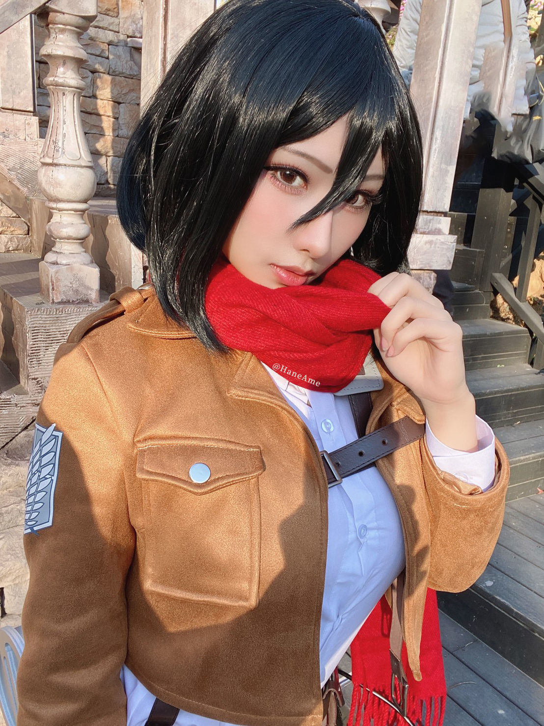 Hane Ame 雨波写真 – 进击的巨人 Cosplay-第22张