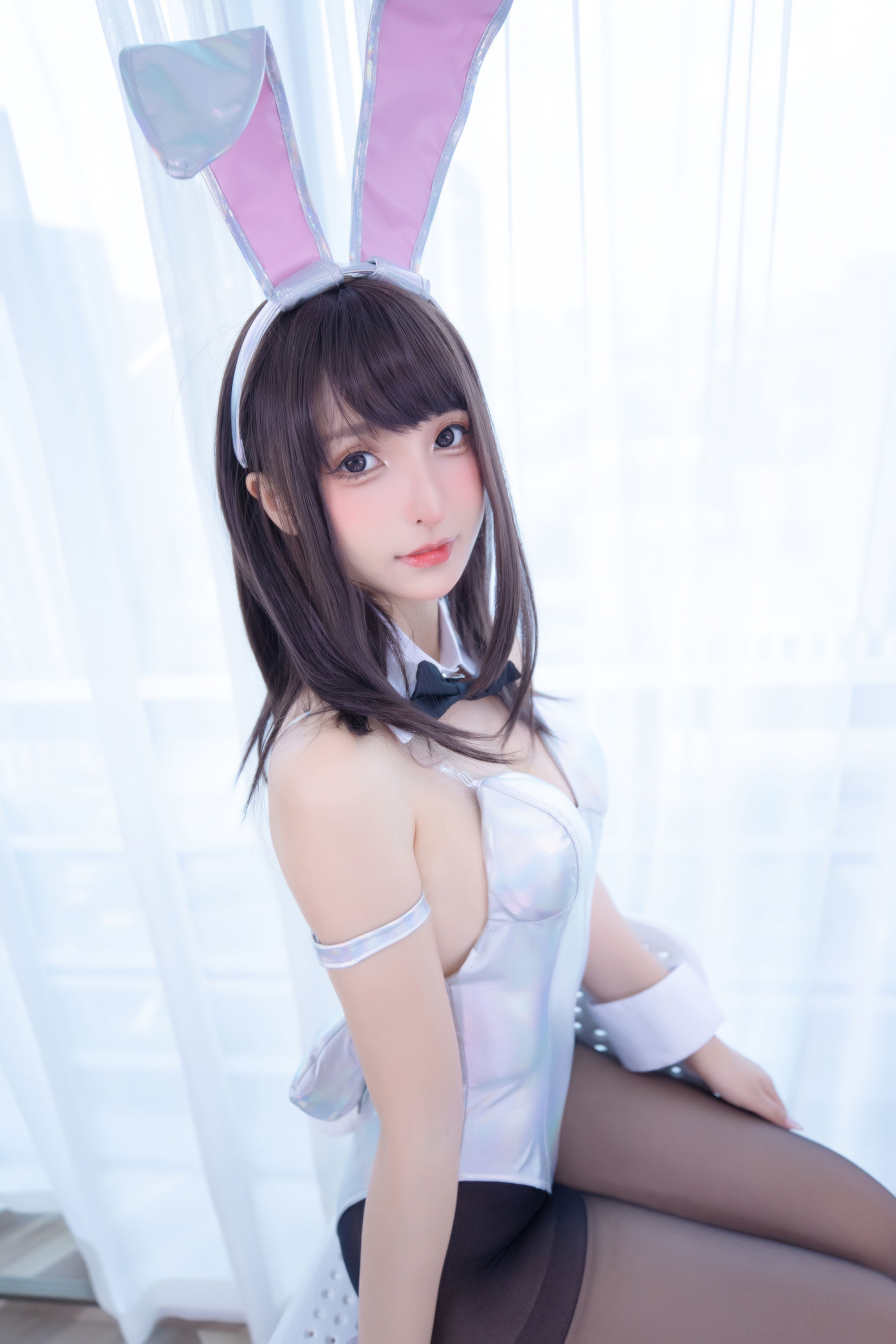 萝莉神楽板真冬之バニーバブル Cosplay-第9张