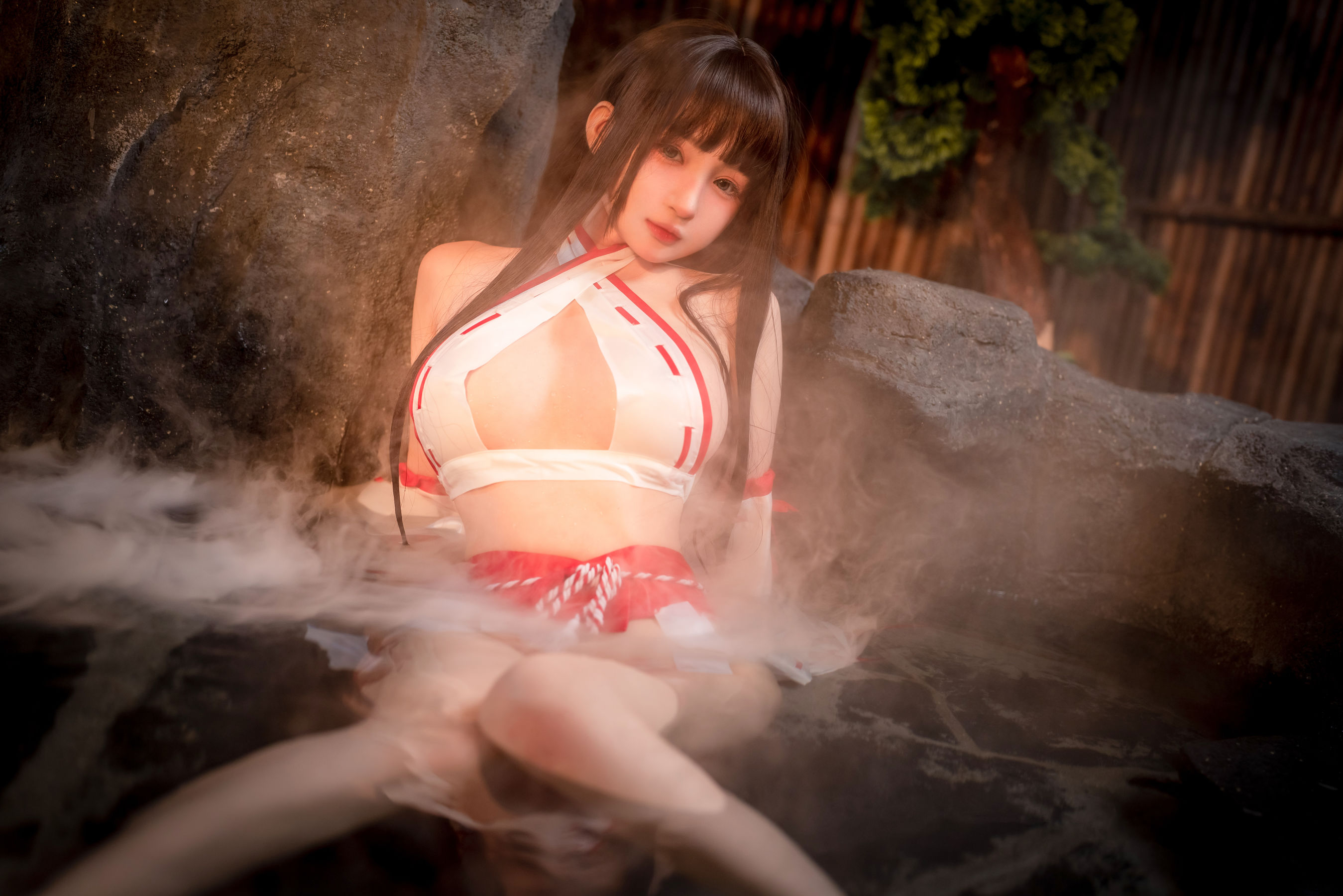 桜井宁宁 – 纯洁巫女 Cosplay-第10张