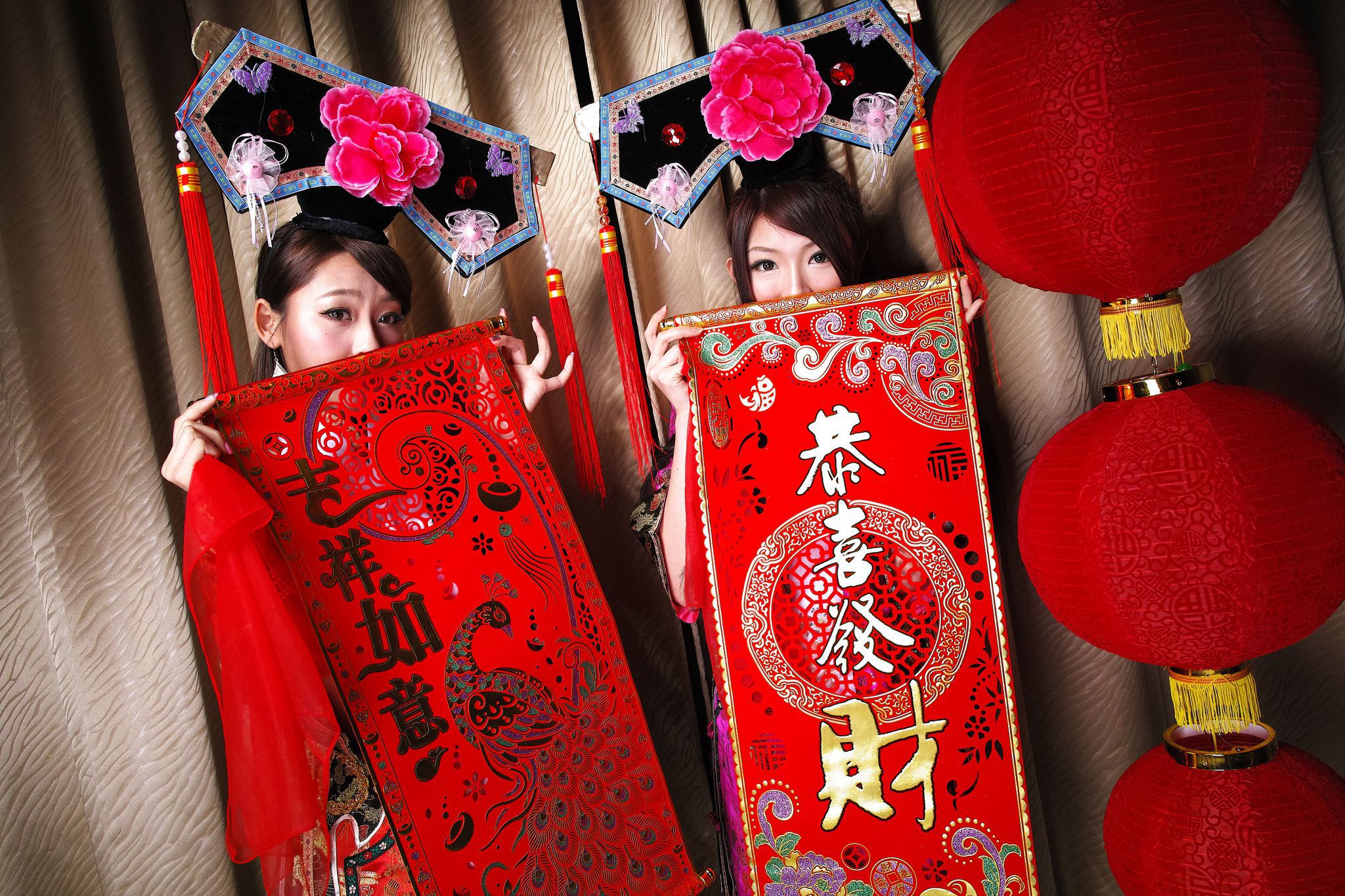 Winnie小雪、小羽《新春拜年 甄嬛格格》 Cosplay-第7张