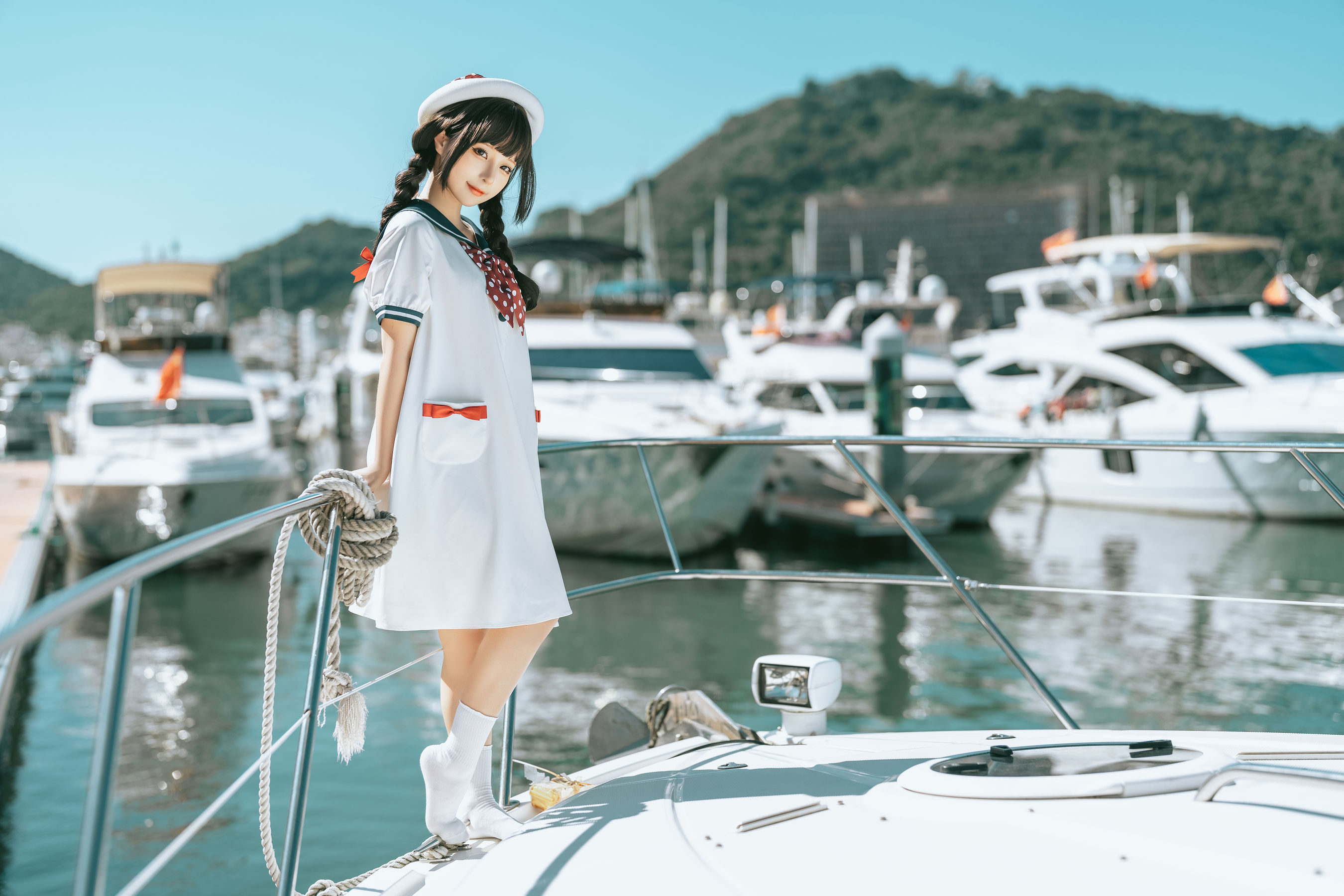 动漫博主蠢沫沫 – 水手日记（绅士版） Cosplay-第80张