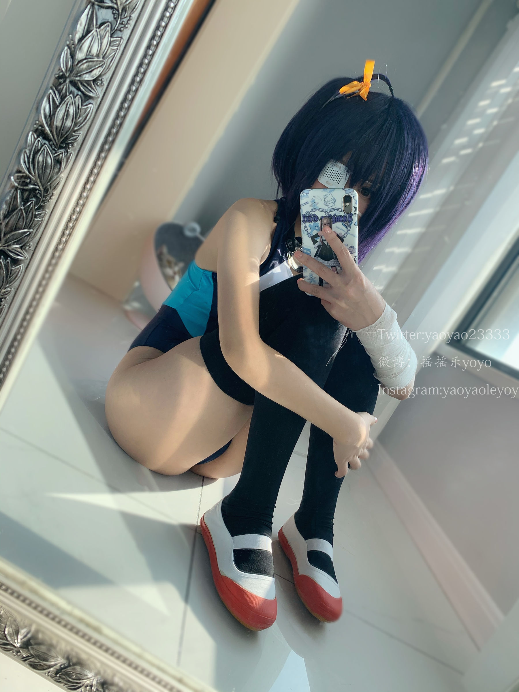 萌妹子Coser摇摇乐yoyo 六花 Cosplay-第15张