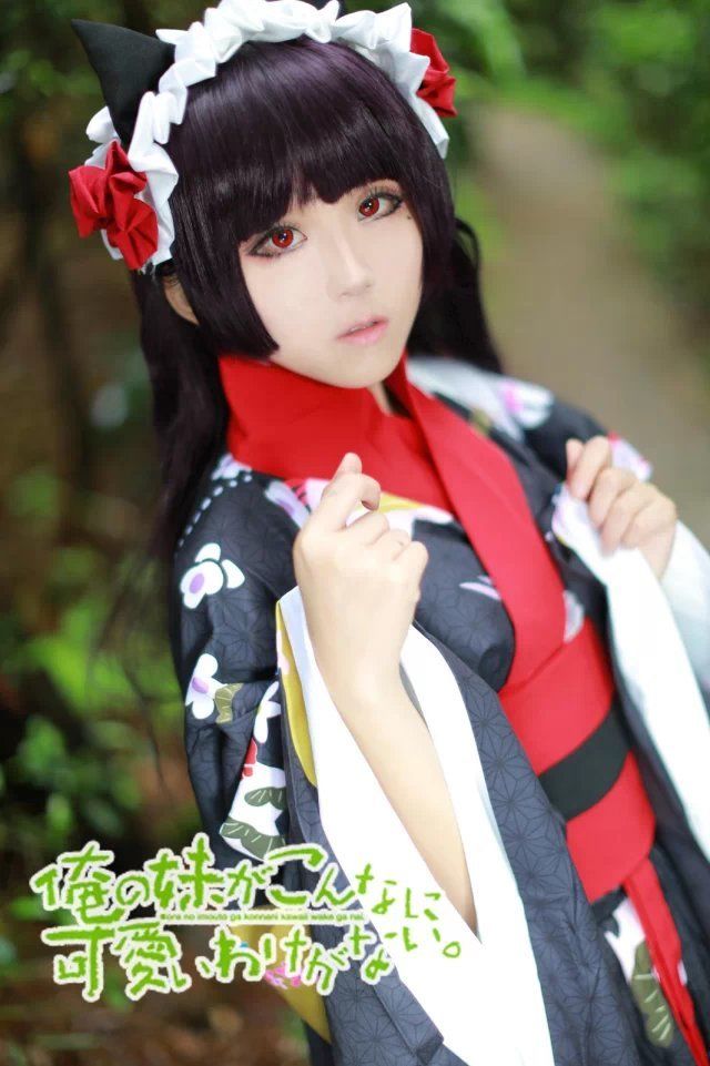 动漫博主浅野菌子 – 我的妹妹哪有这么可爱！ Cosplay-第58张