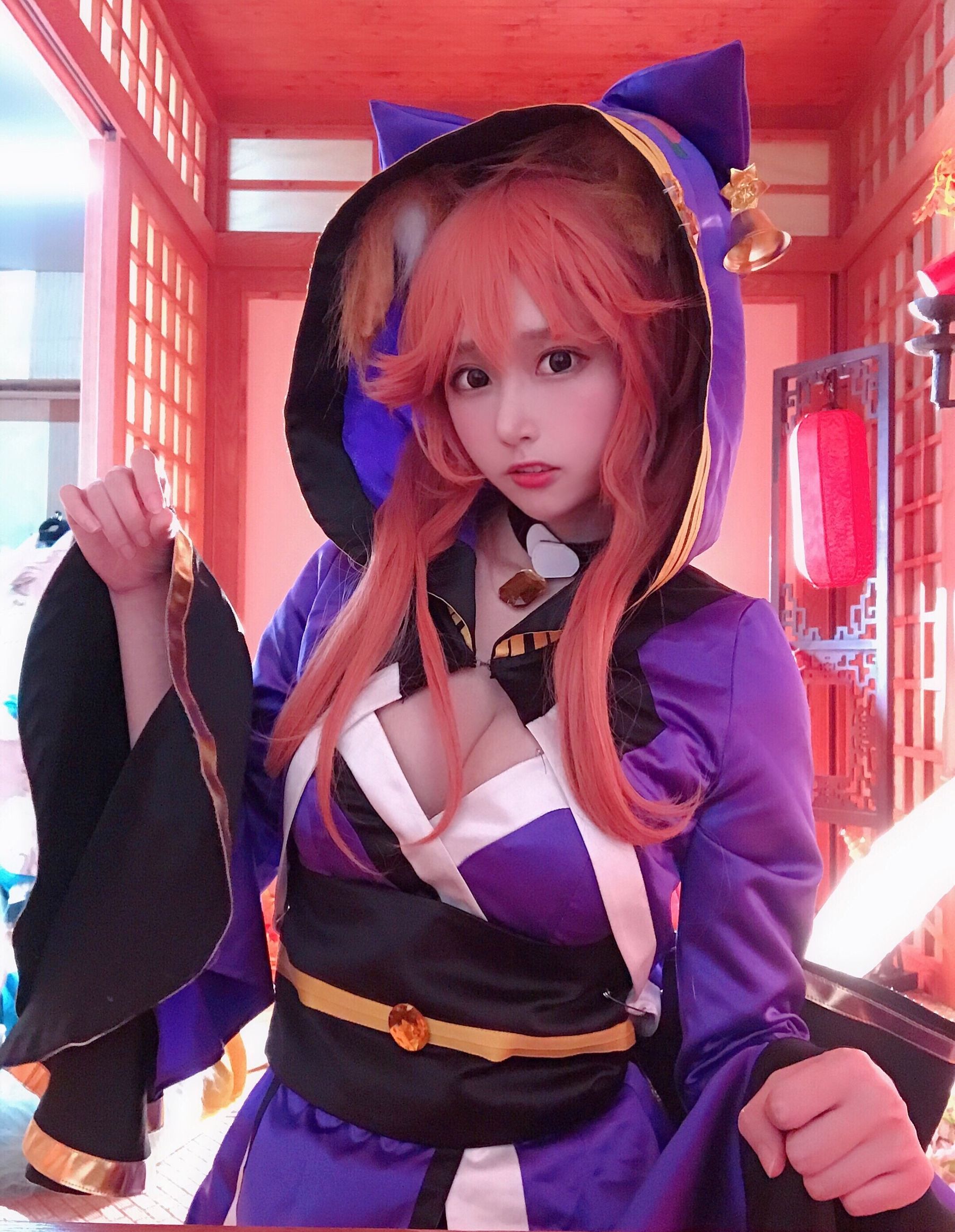 凛子酱 – 玉藻前 忠犬 Cosplay-第15张