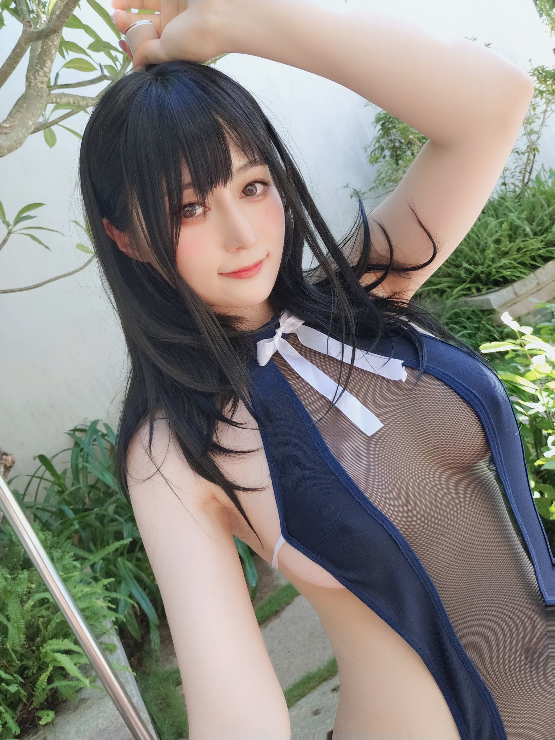 Coser小姐姐白银 – 镂空泳衣 Cosplay-第29张