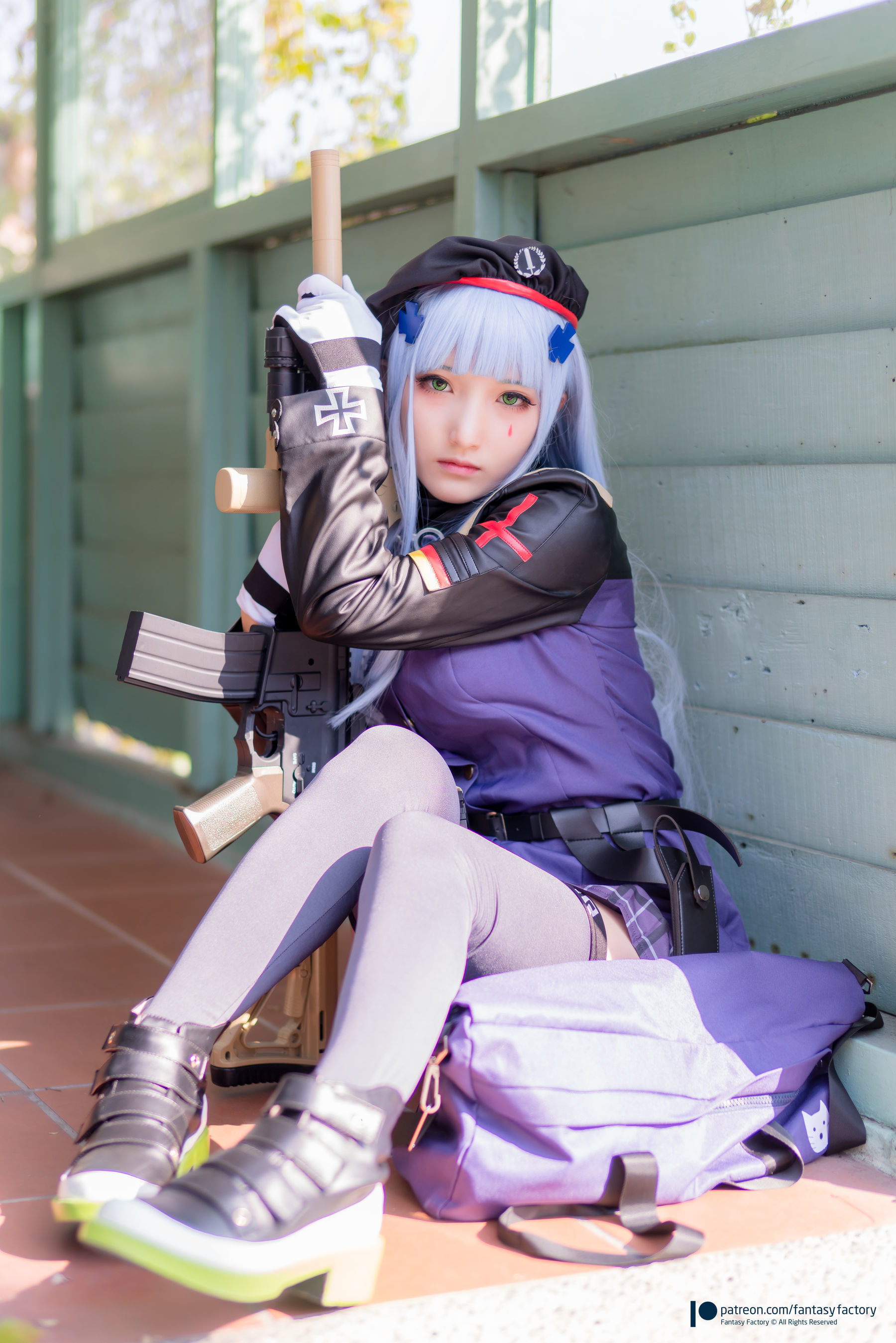 [Fantasy Factory] 小丁Cosplay – 魔女 浴池 黑丝 Cosplay-第59张