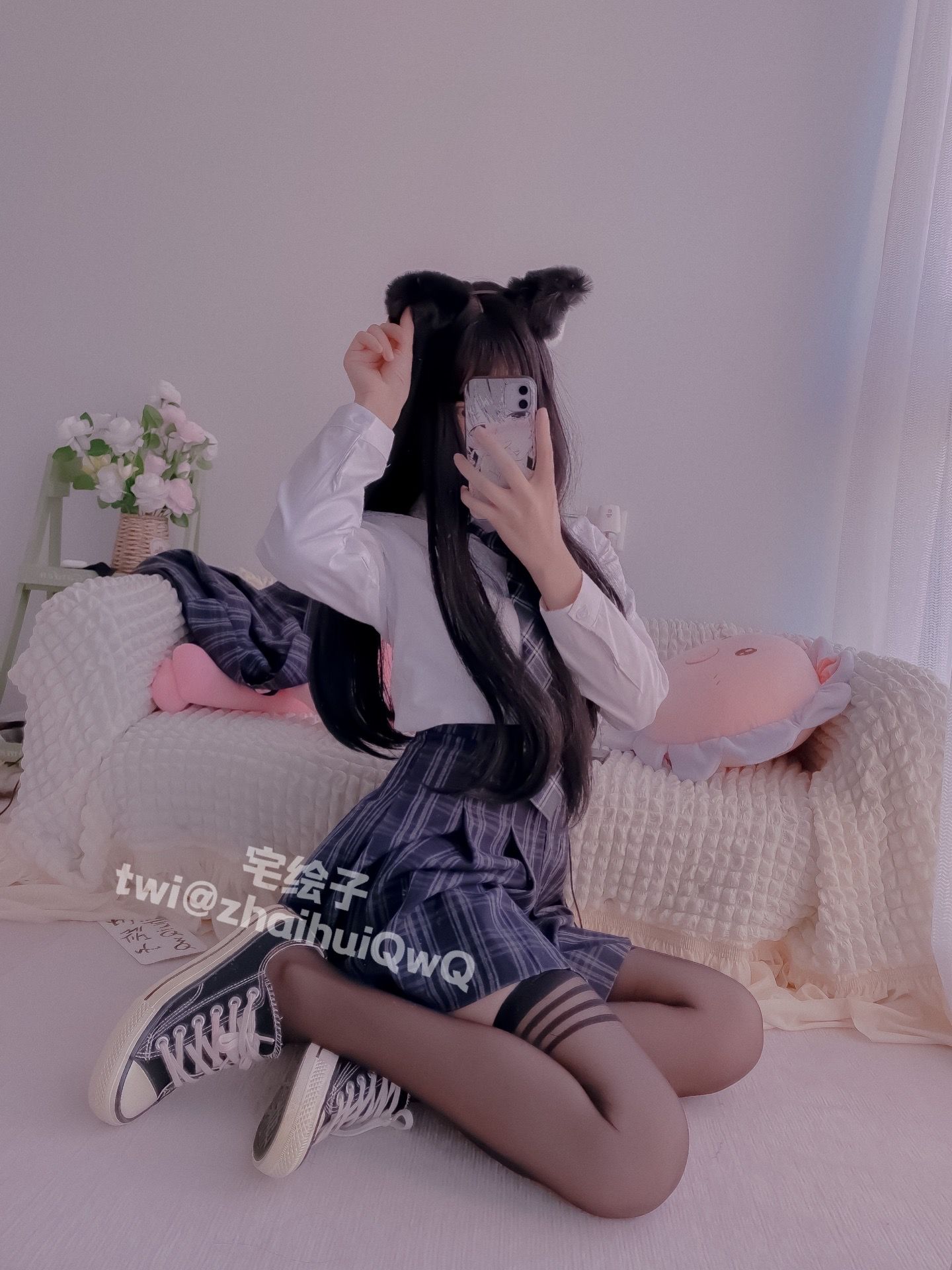 二阶堂 – JK校服 Cosplay-第83张