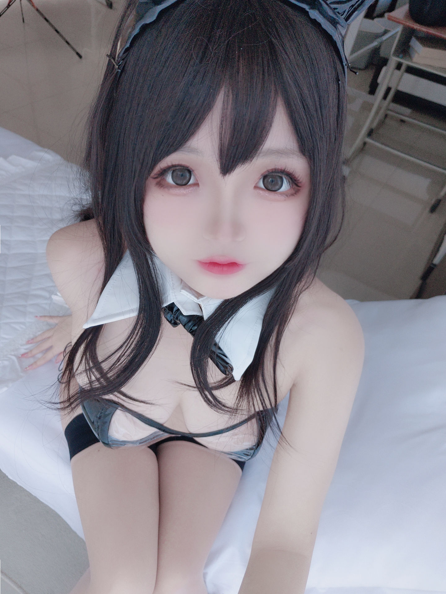 Cosplay日奈娇 – 透明兔女郎 Cosplay-第53张