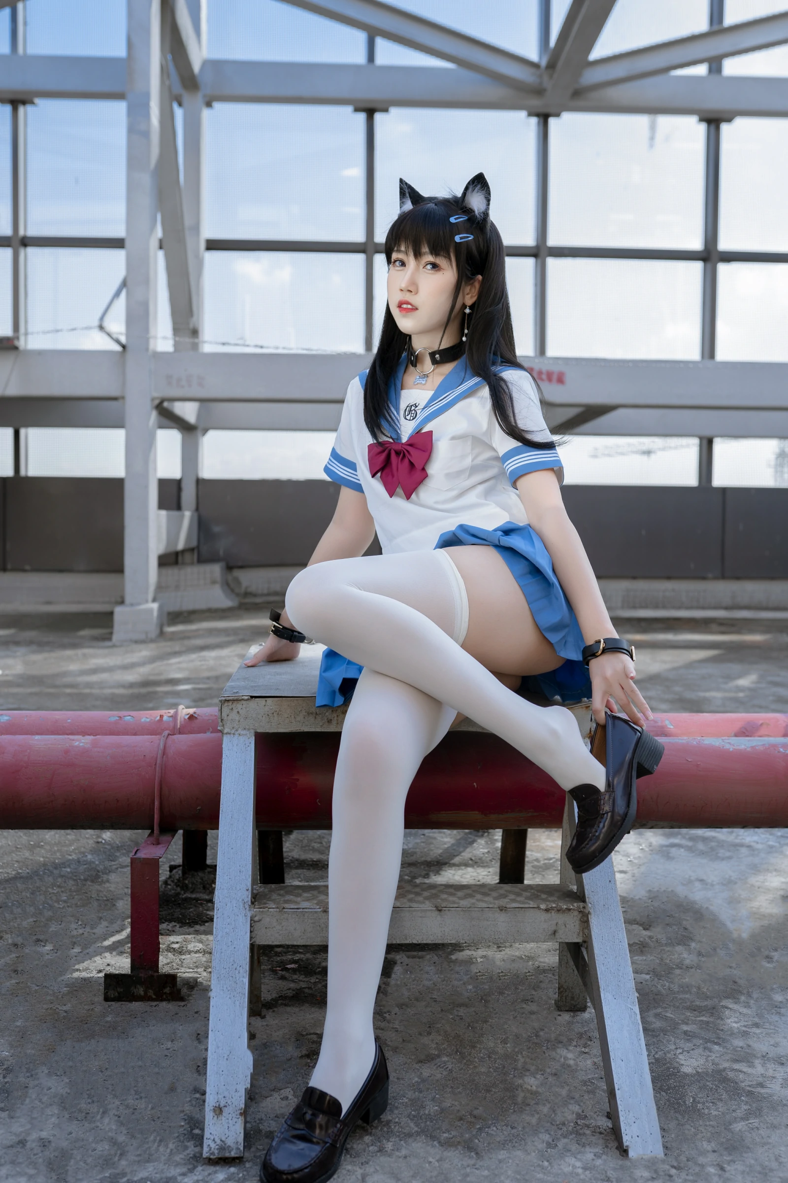 不呆猫 – 天台小m猫 Cosplay-第17张