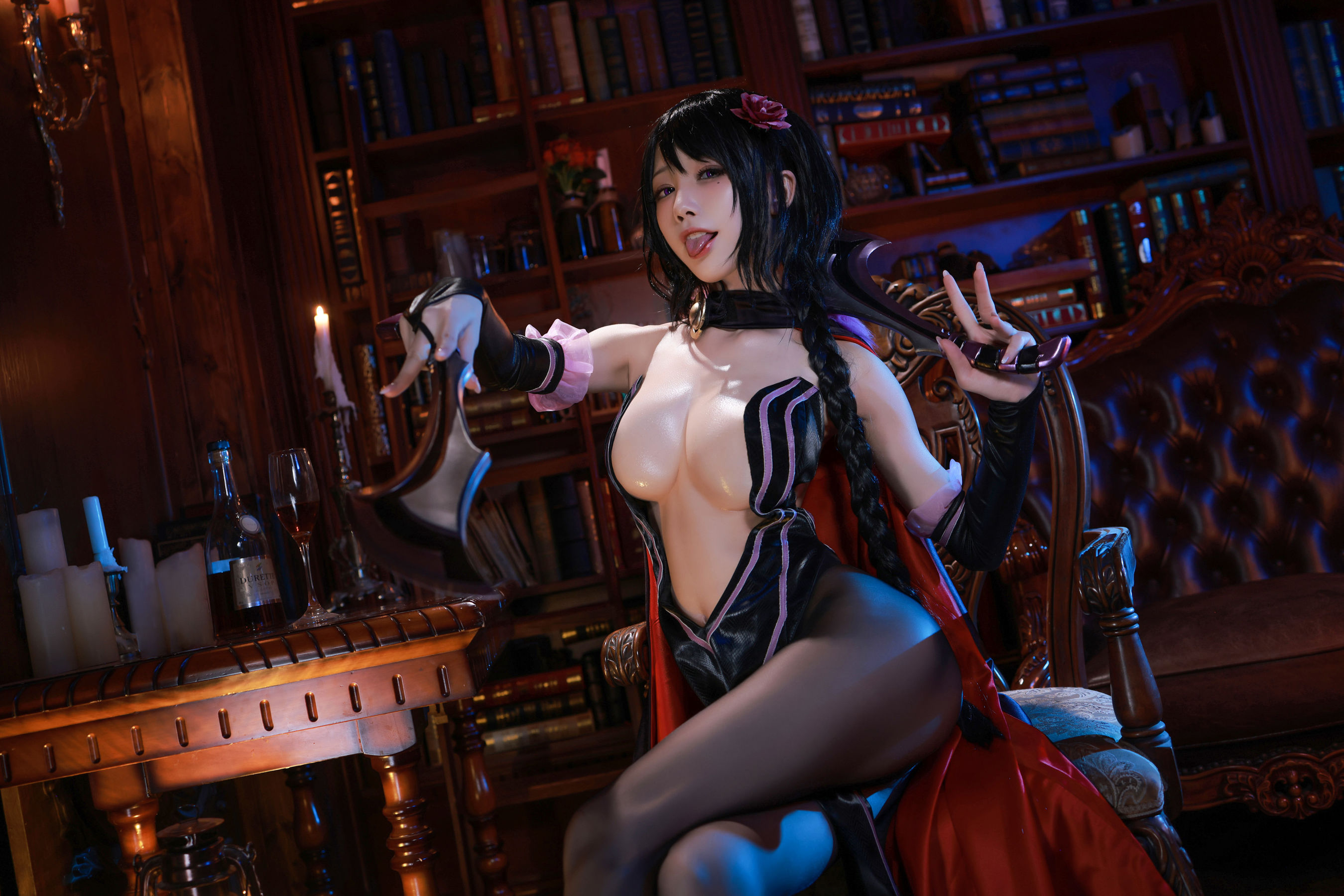 动漫博主水淼aqua – 猎肠者 Cosplay-第2张