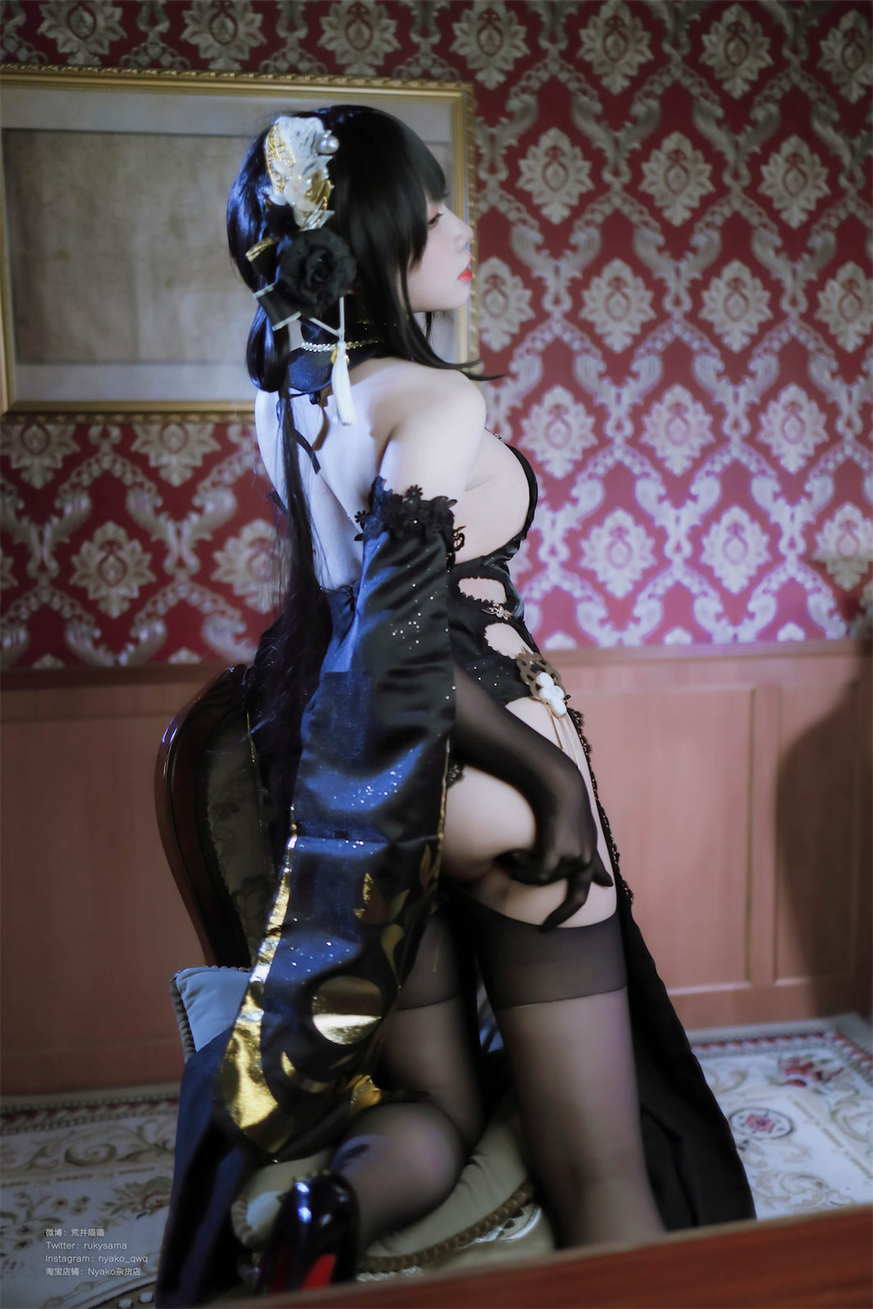 Nyako喵子 – 碧蓝航线镇海 Cosplay-第2张