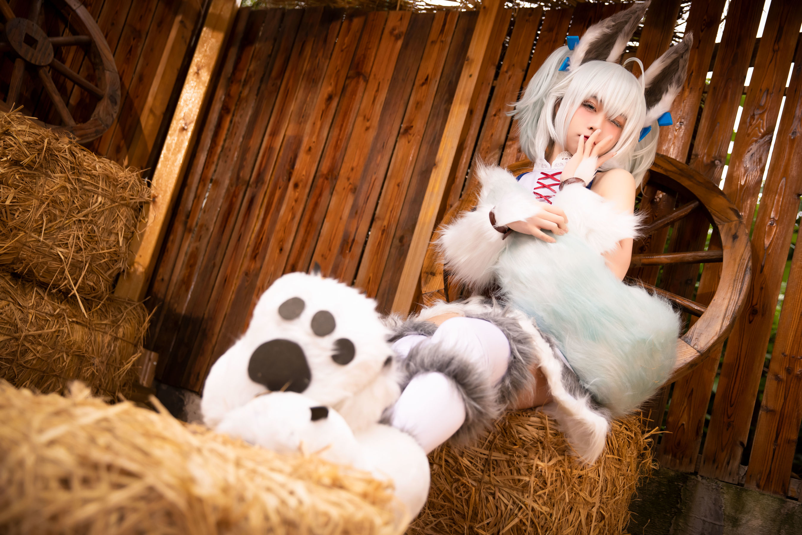 动漫博主G44不会受伤 – 地牢刹那常服 Cosplay-第39张