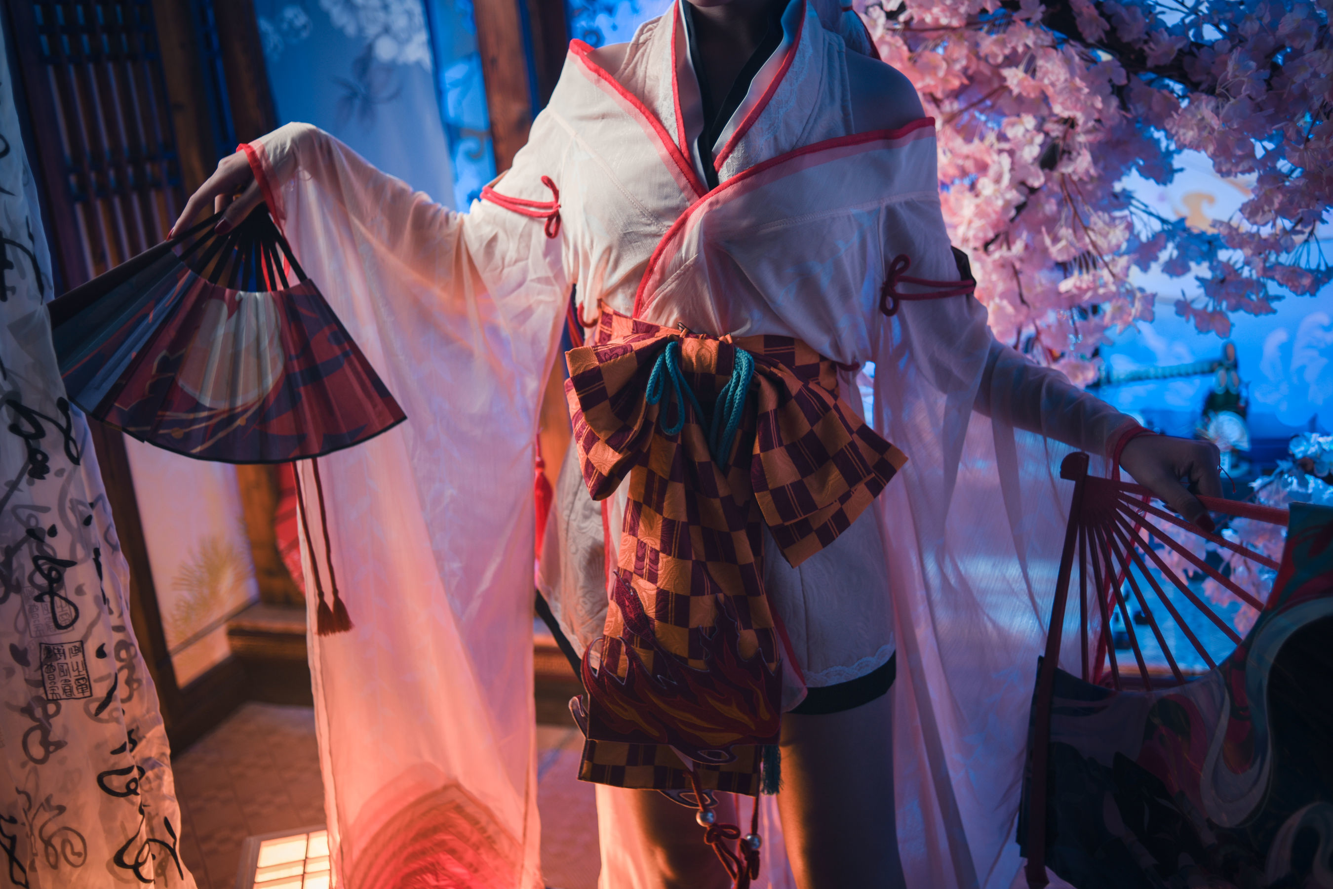 Coser小姐姐Akisoso秋楚楚 贝法 不知火 Cosplay-第9张