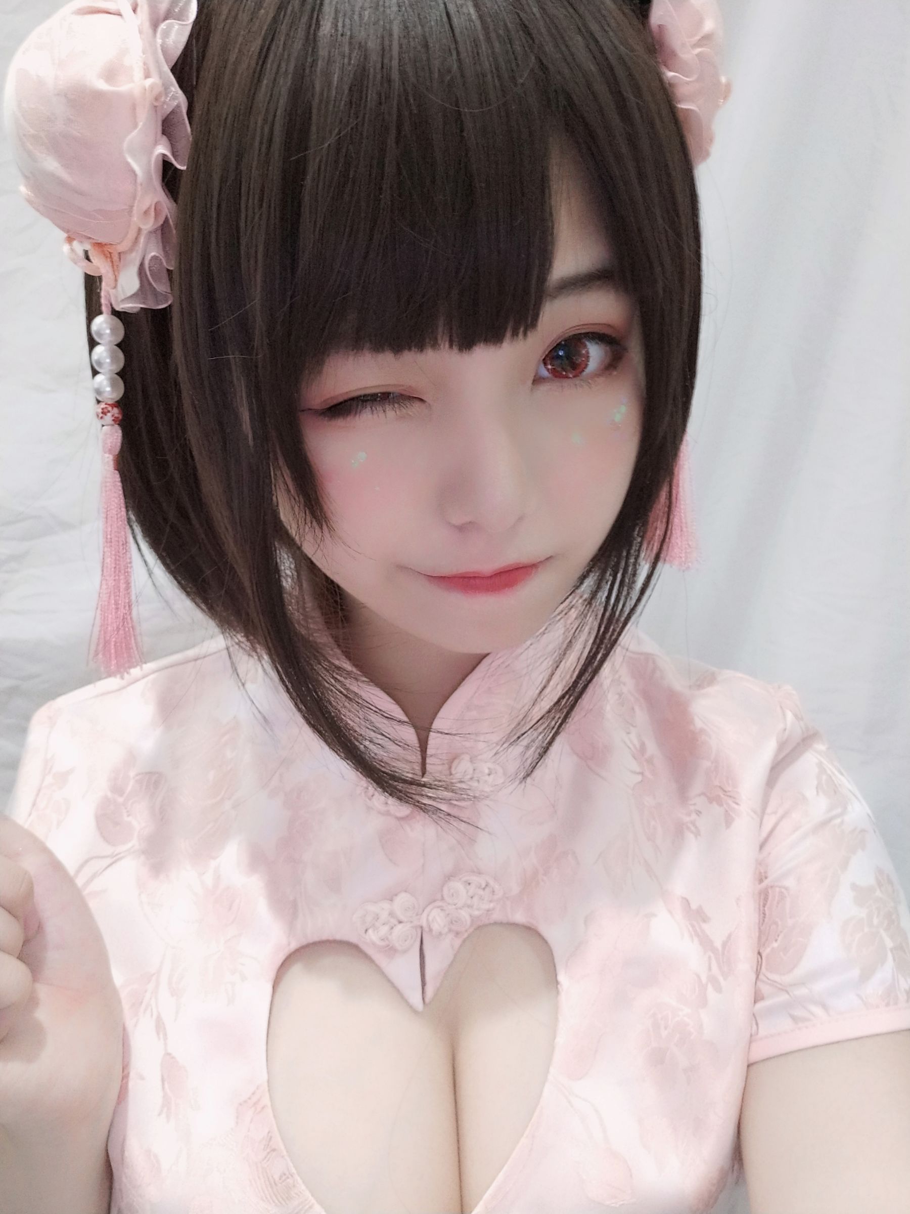 [Cosplay写真] 萌系小姐姐蜜汁猫裘 – 中华娘(自拍) Cosplay-第1张
