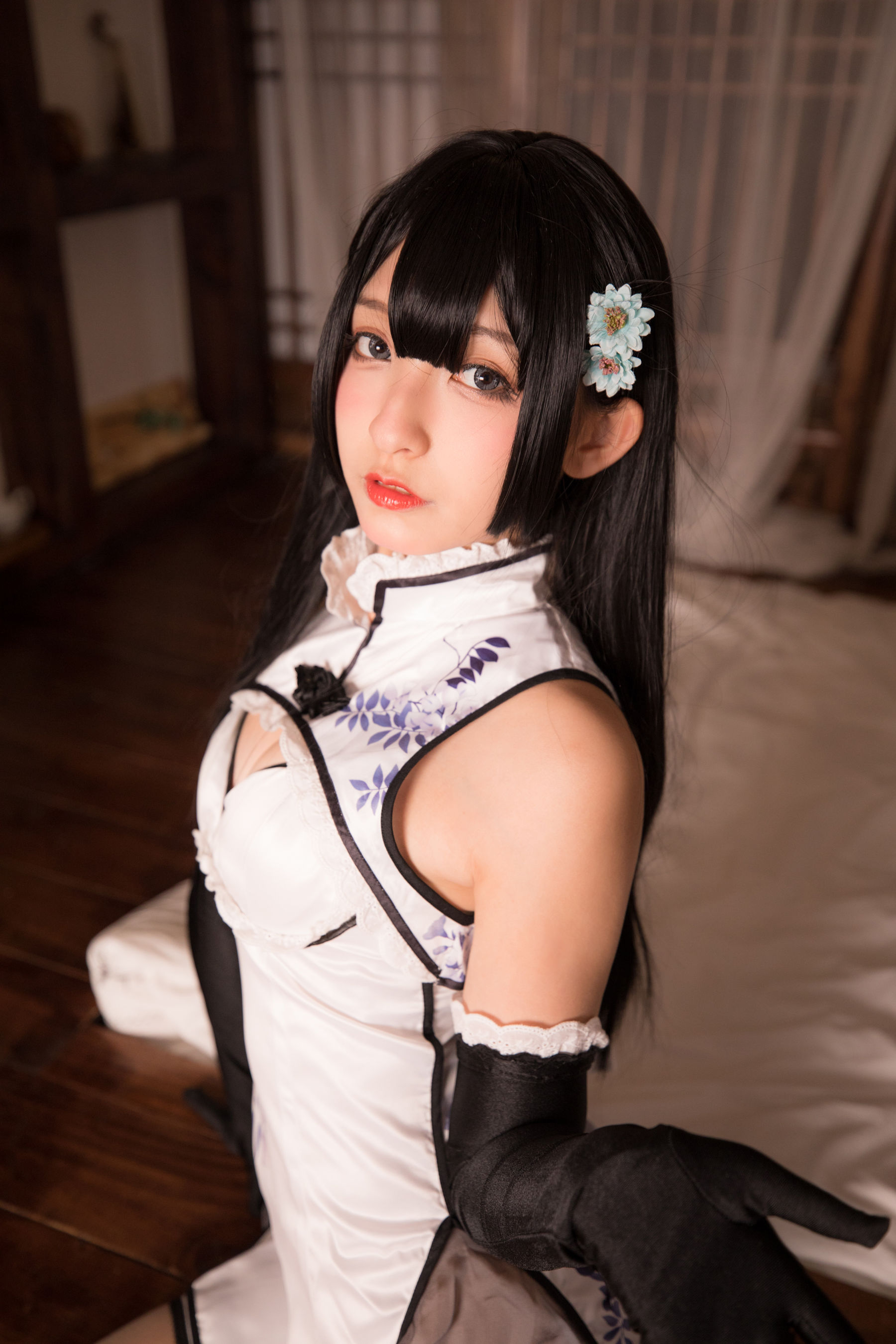 [萝莉COS] 神楽坂真冬 艳娘幻梦谭 瓶儿 Cosplay-第11张