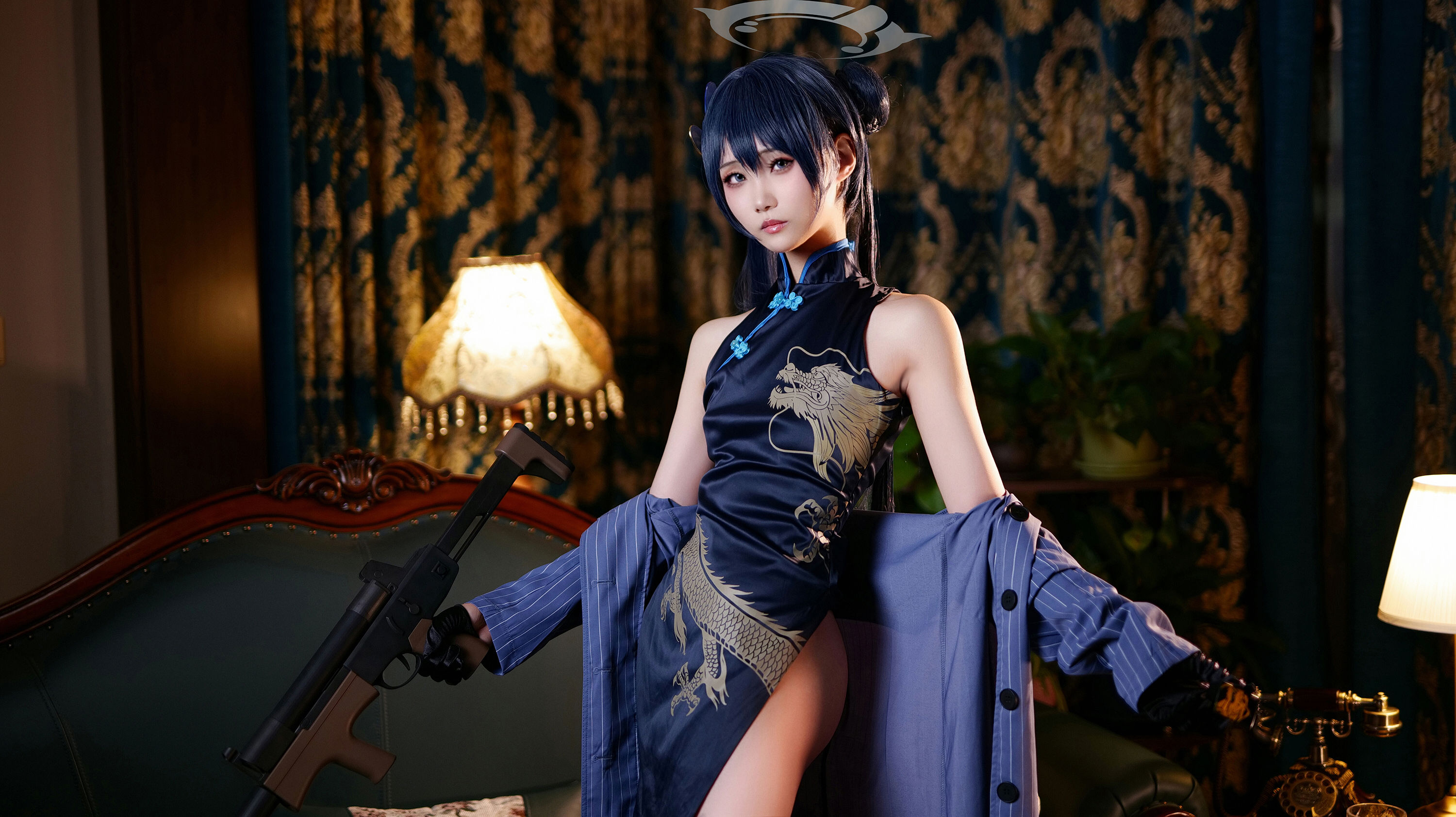 曉美媽 – 碧蓝档案 妃咲 Cosplay-第70张
