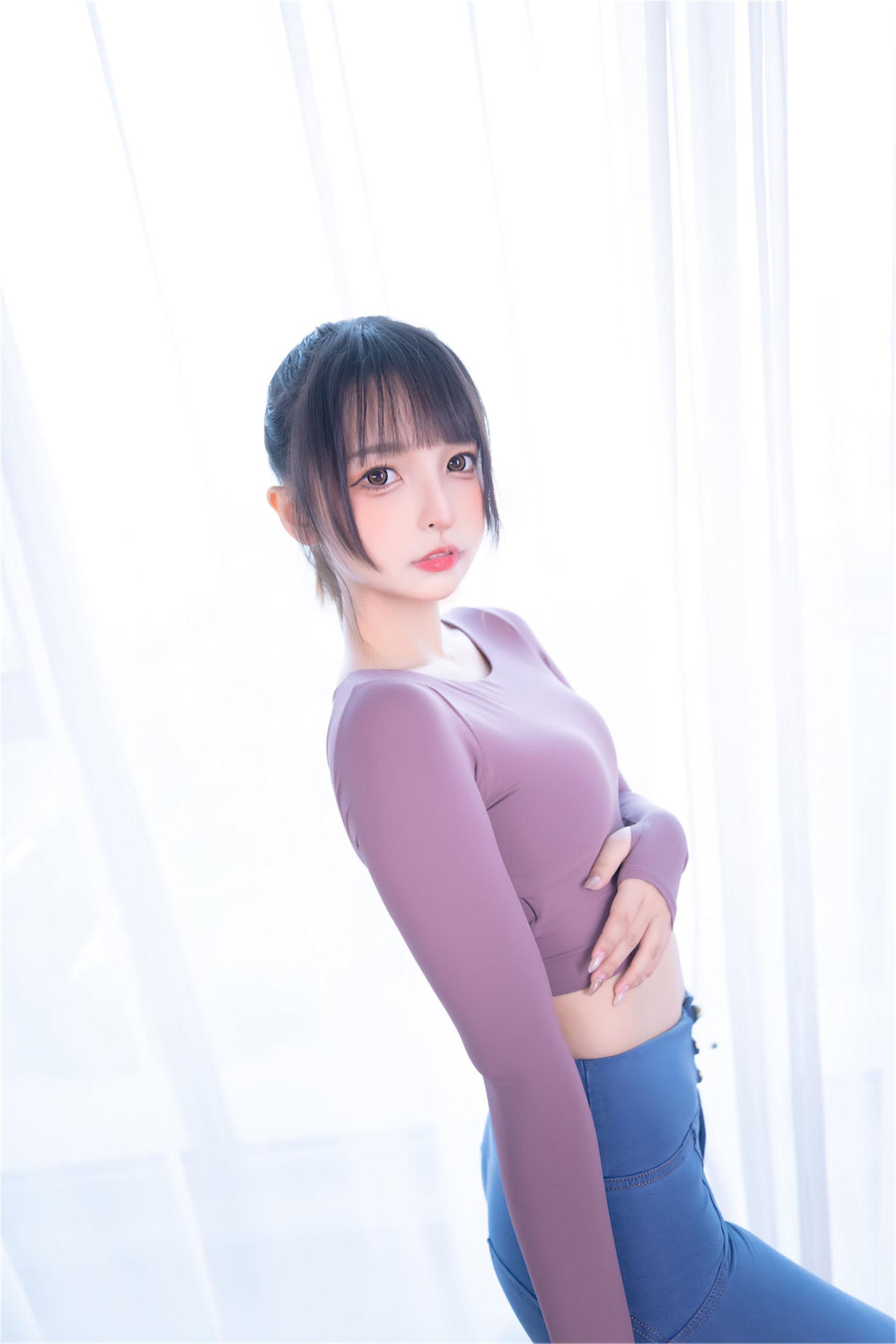 萝莉神楽板真冬之牛仔狂热 Cosplay-第52张