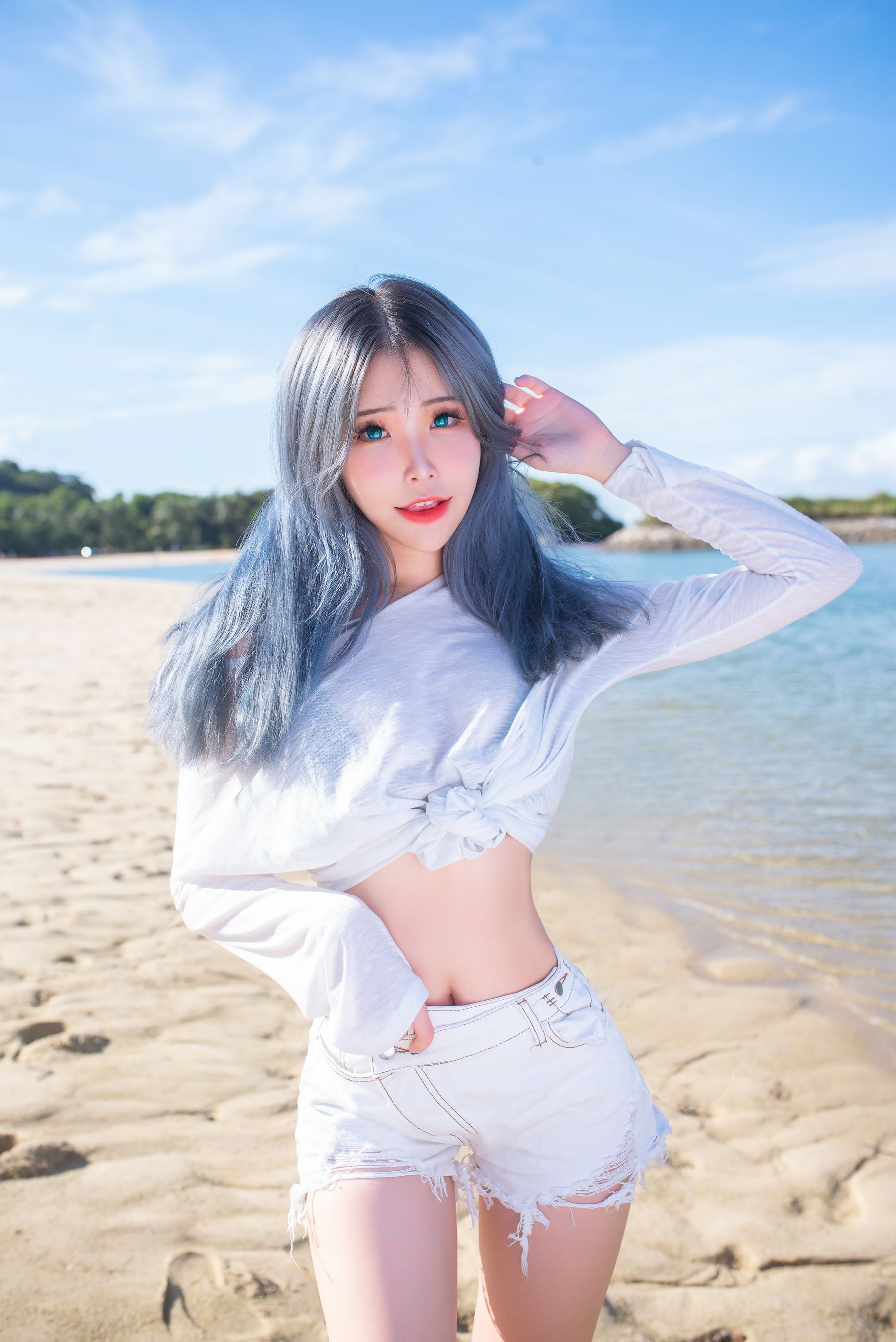 花リリ(Plant Lily) – Beach lily Cosplay-第40张