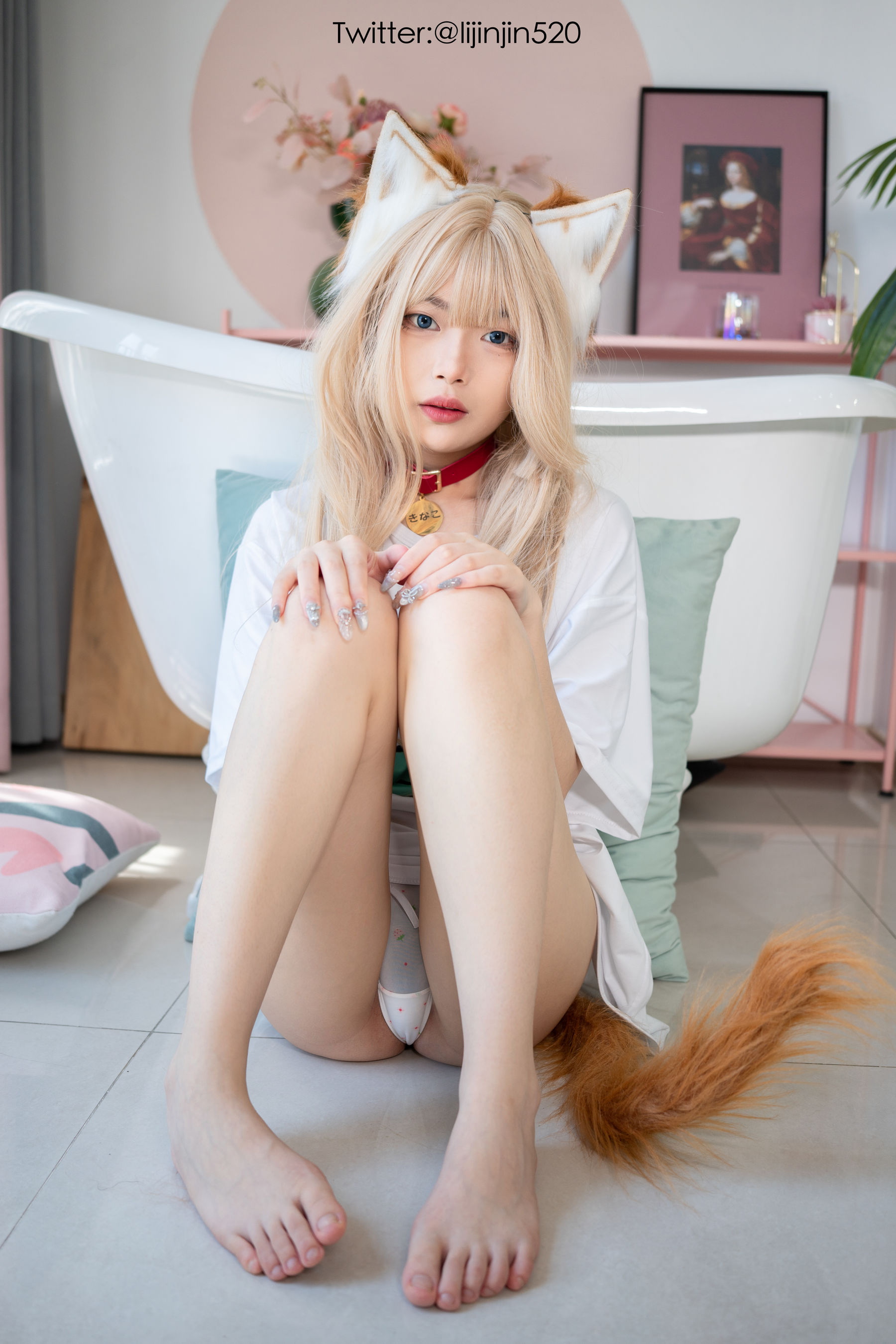梨瑾瑾 – 黄豆粉 Cosplay-第37张