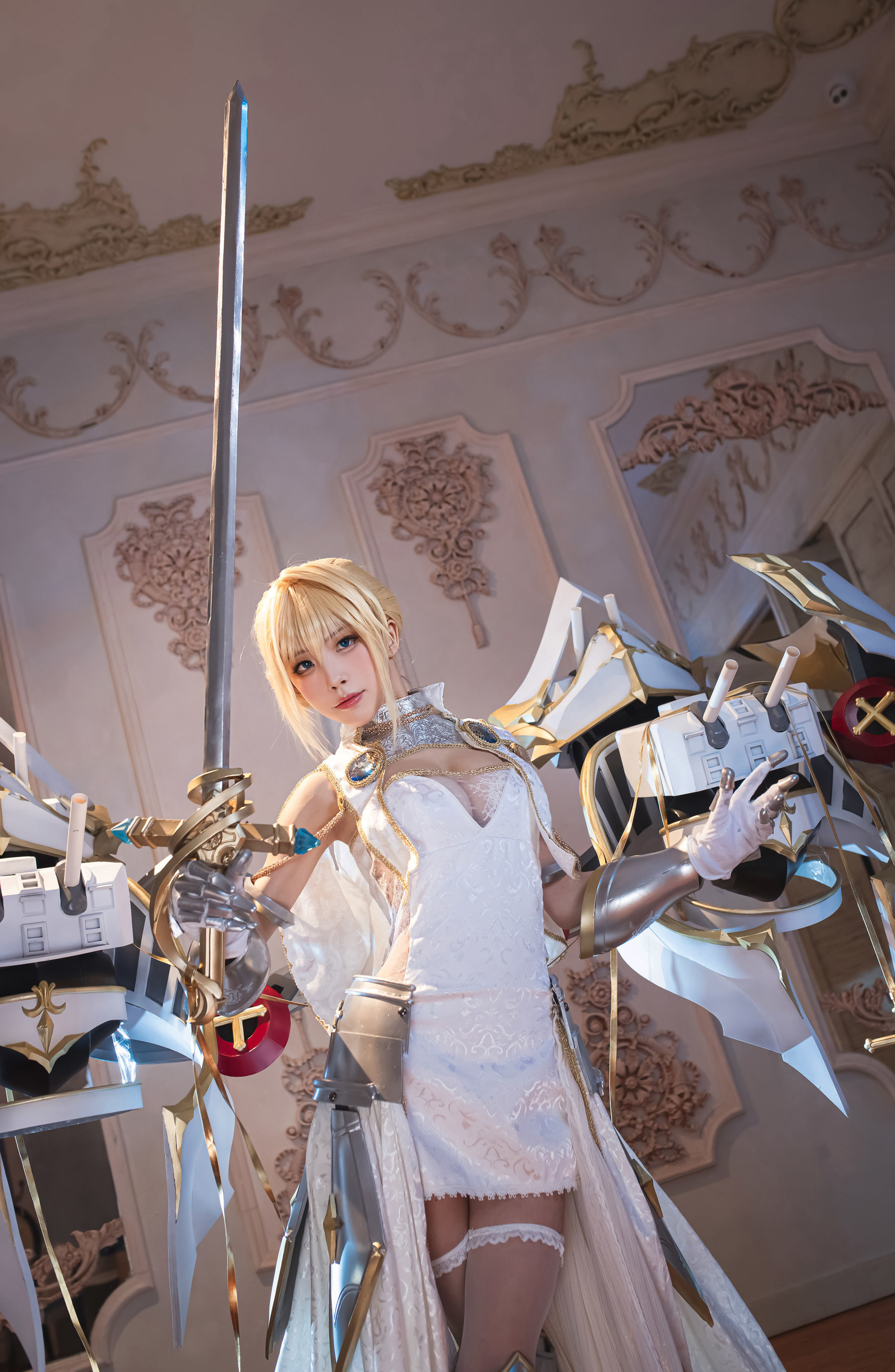 动漫博主水淼aqua – 圣女贞德 Cosplay-第28张