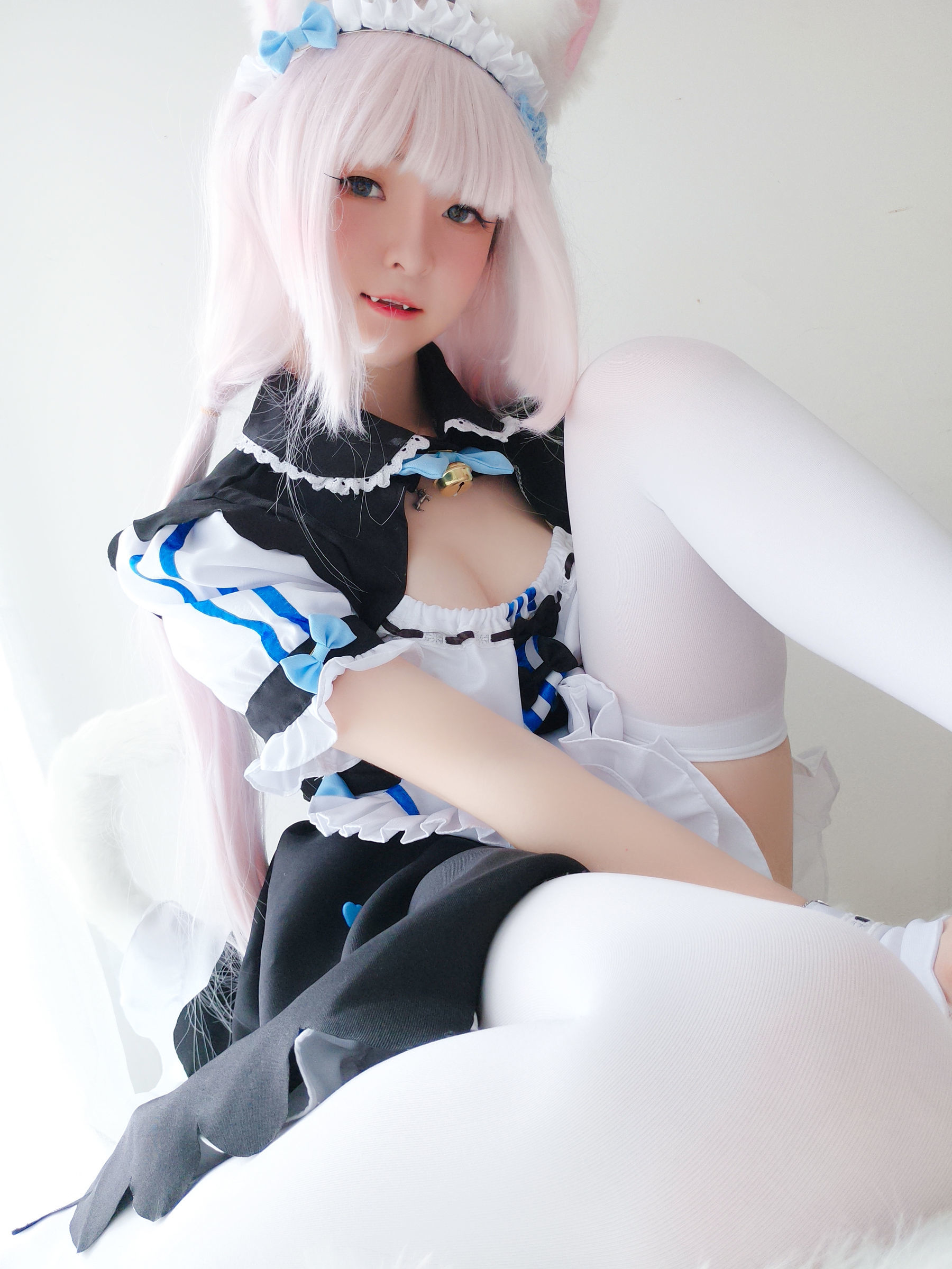 [萝莉COS] 一小央泽 – 猫娘香子兰 Cosplay-第1张