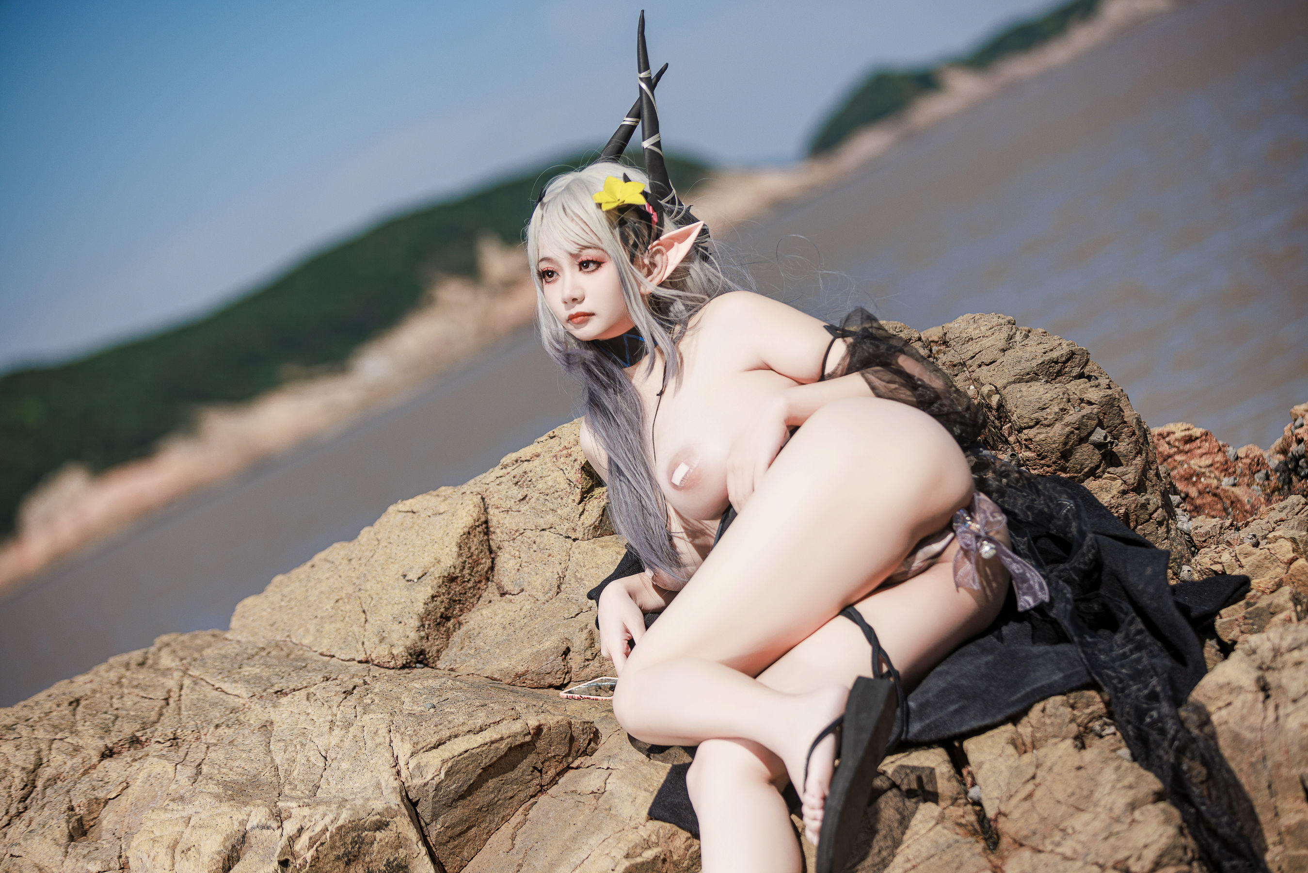 阿雪雪 – 泥岩泳装 Cosplay-第9张