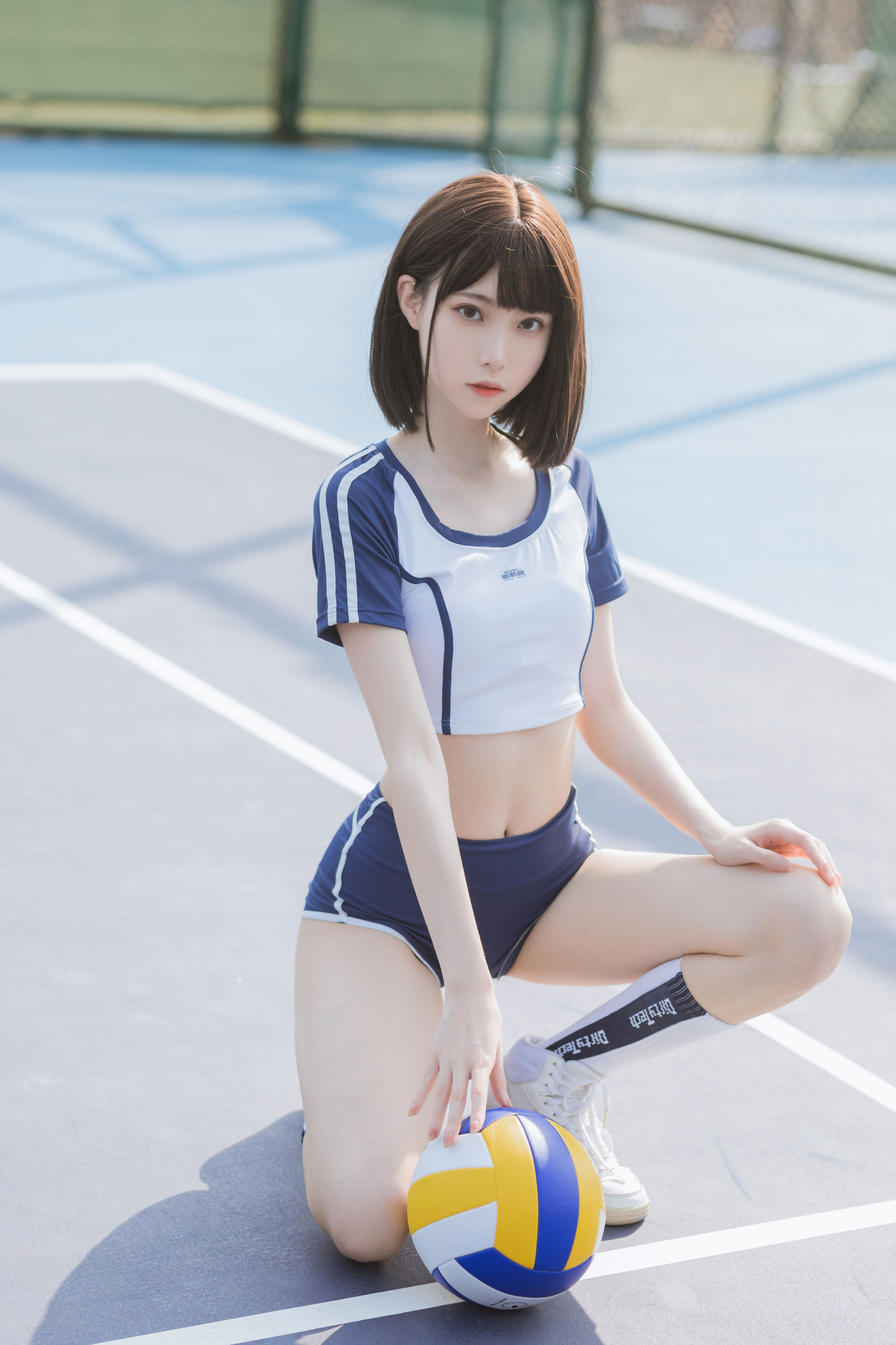 许岚(叁月life) – 夏日运动服 Cosplay-第11张
