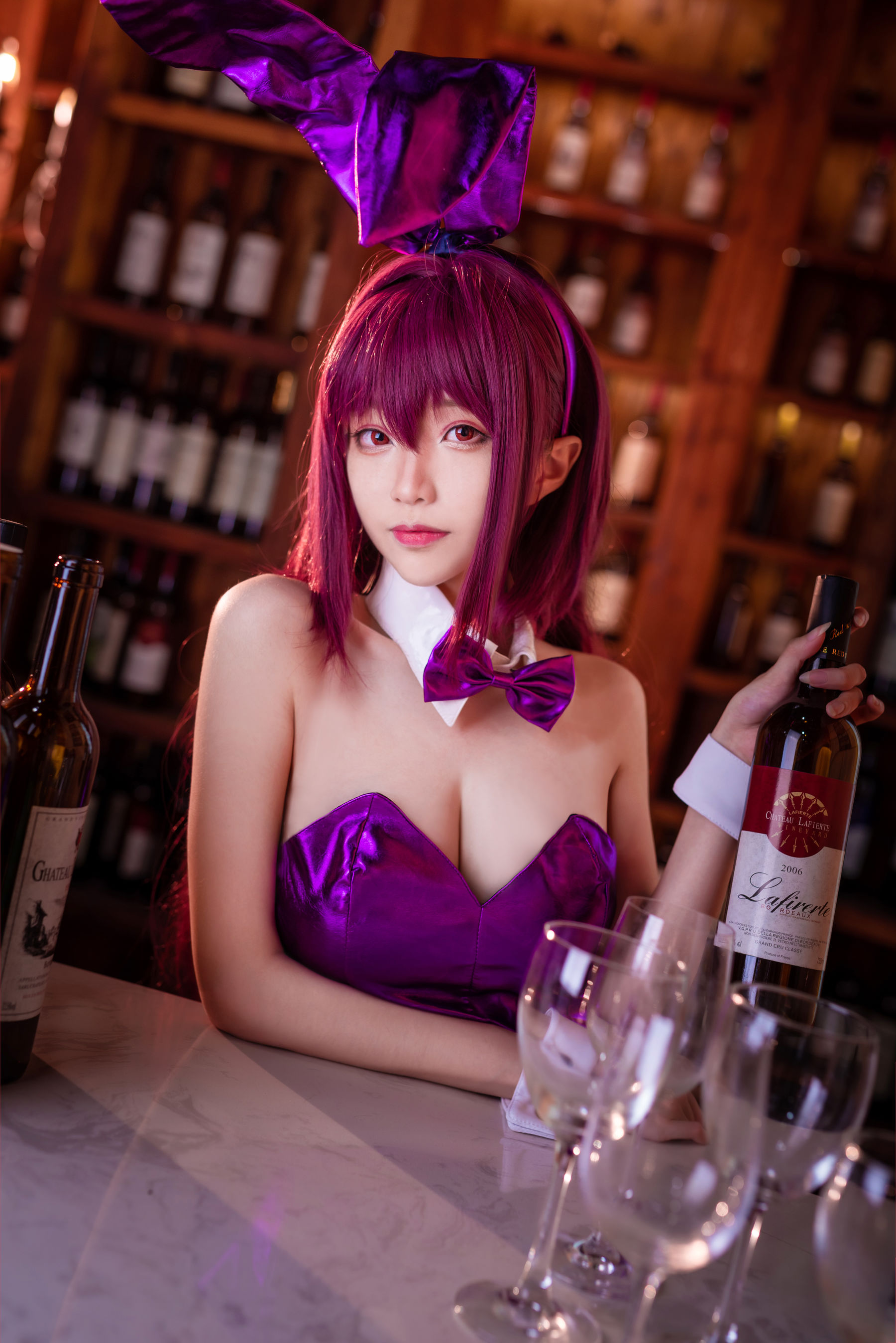 [Cosplay写真] 长腿Coser青青子Js – 斯卡哈2 Cosplay-第23张