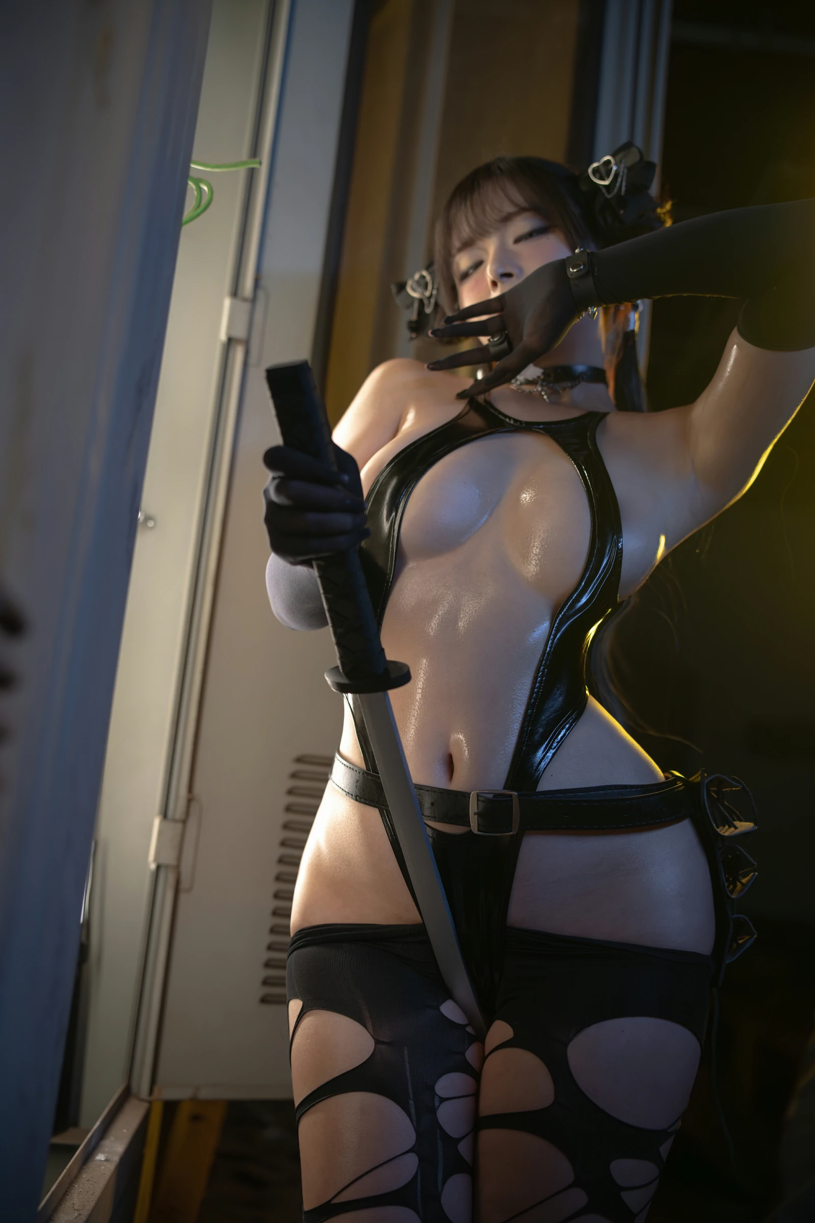 Kokuhui(yuuhui玉汇) – 双斩少女 Cosplay-第87张