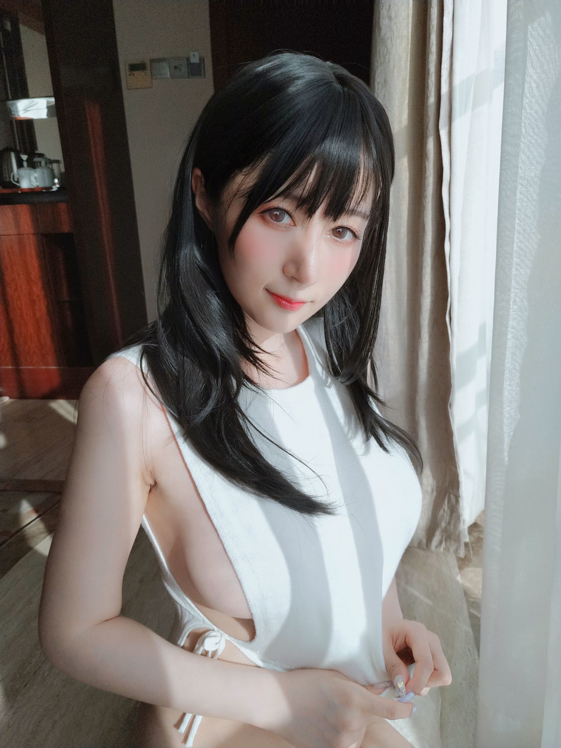 Coser小姐姐白银 – 这诱人的毛衣 Cosplay-第26张