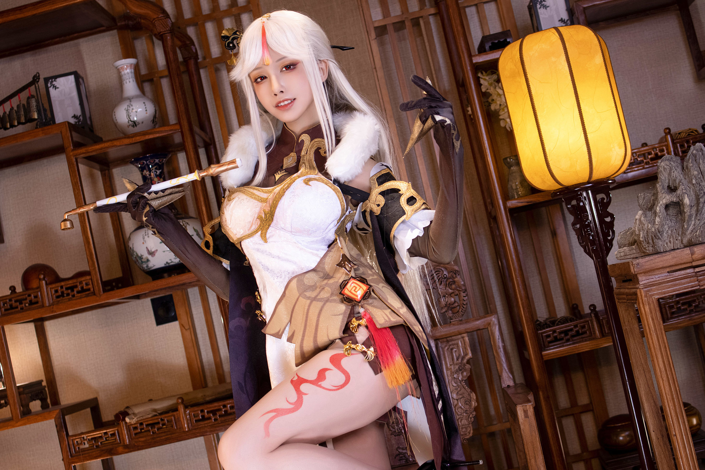 动漫博主水淼aqua – 凝光 Cosplay-第60张