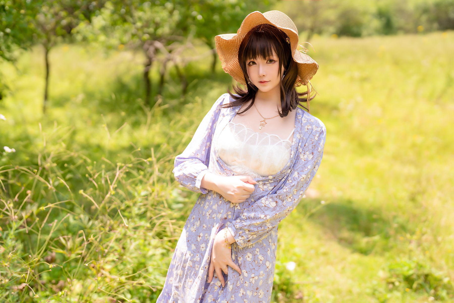 Coser小姐姐星之迟迟 – 户外 晴 Cosplay-第1张