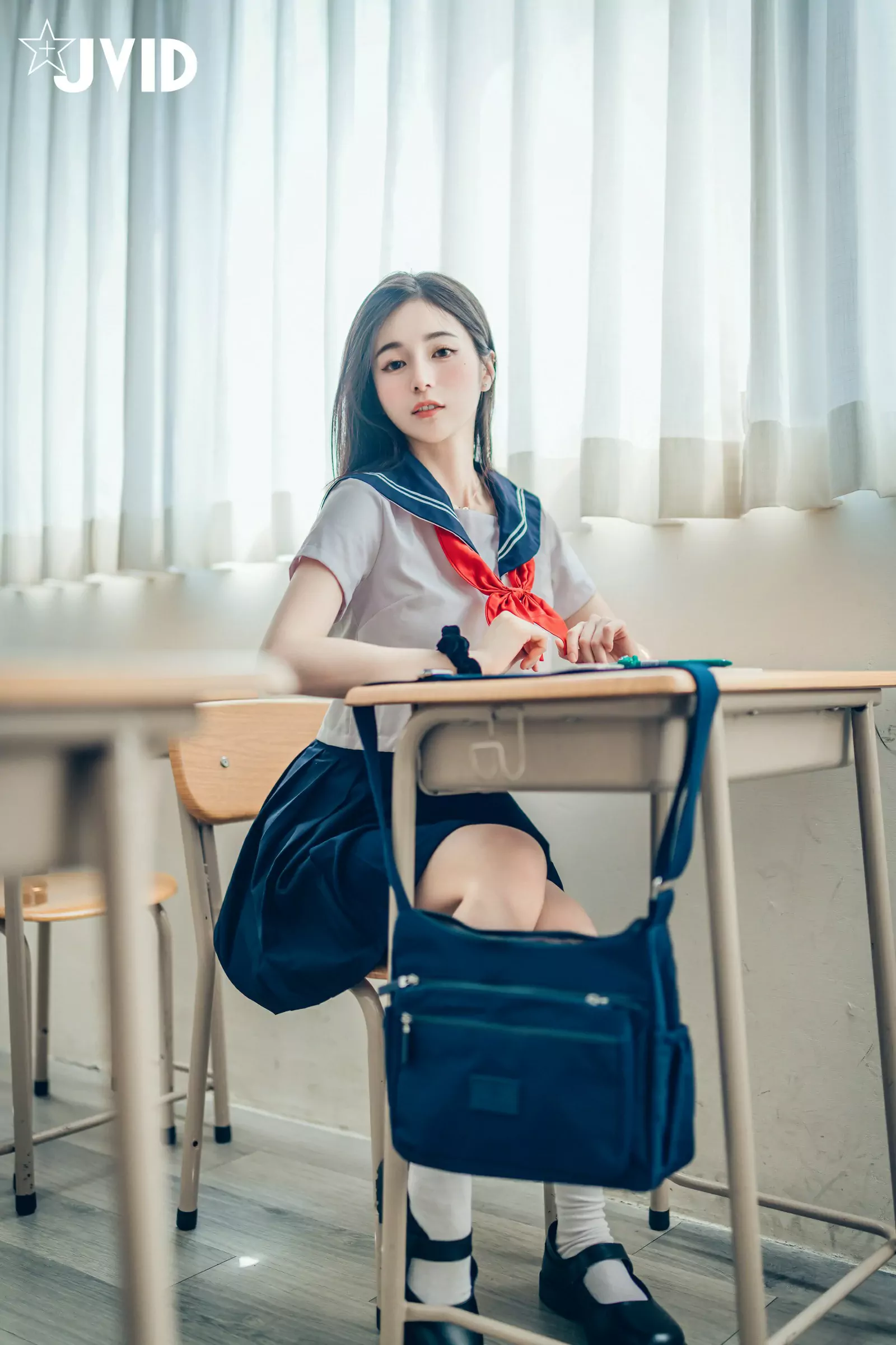 JVID图集 辰辰  老师的课后辅导 Cosplay-第1张