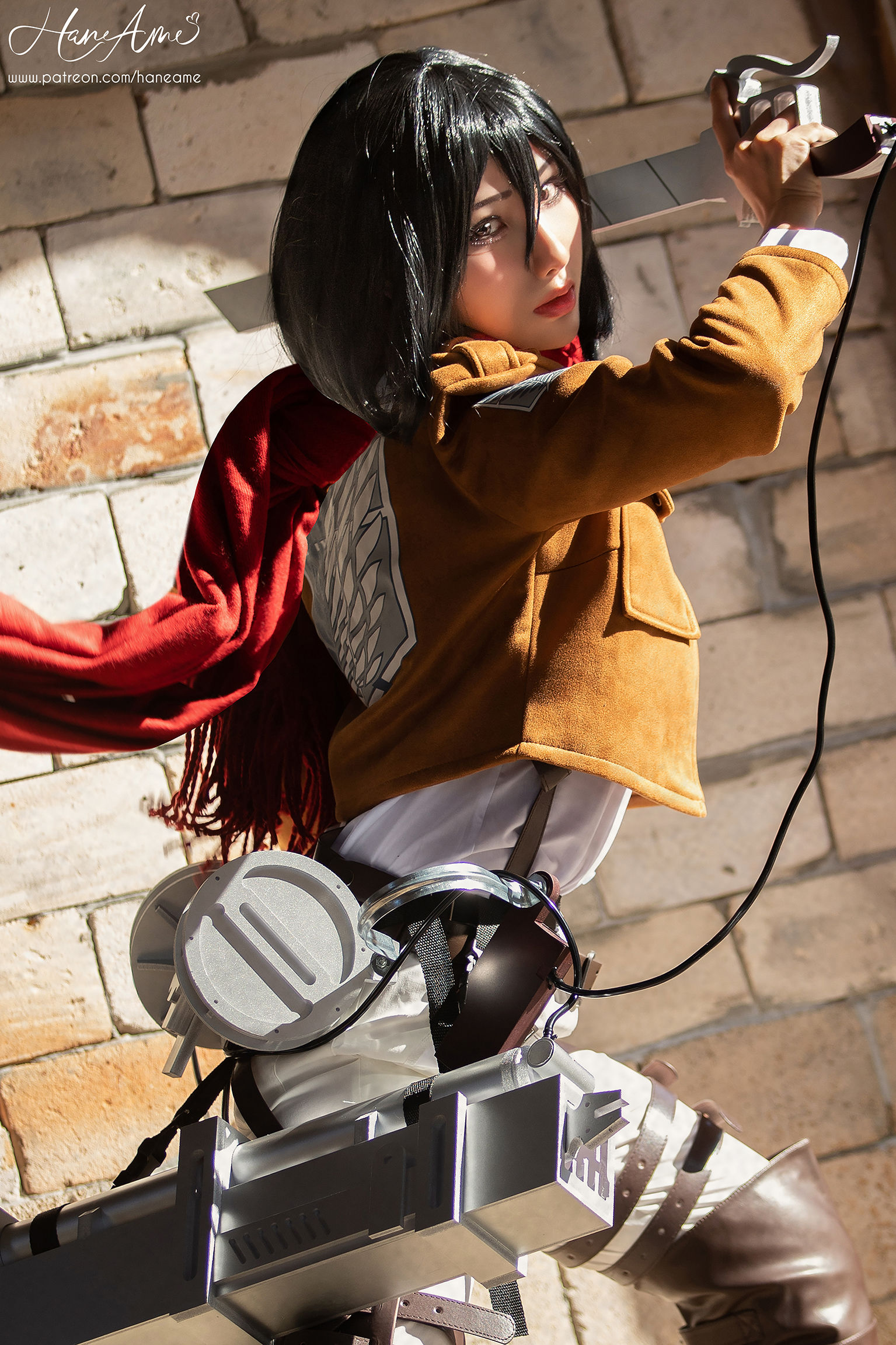 Hane Ame 雨波写真 – 进击的巨人 Cosplay-第25张