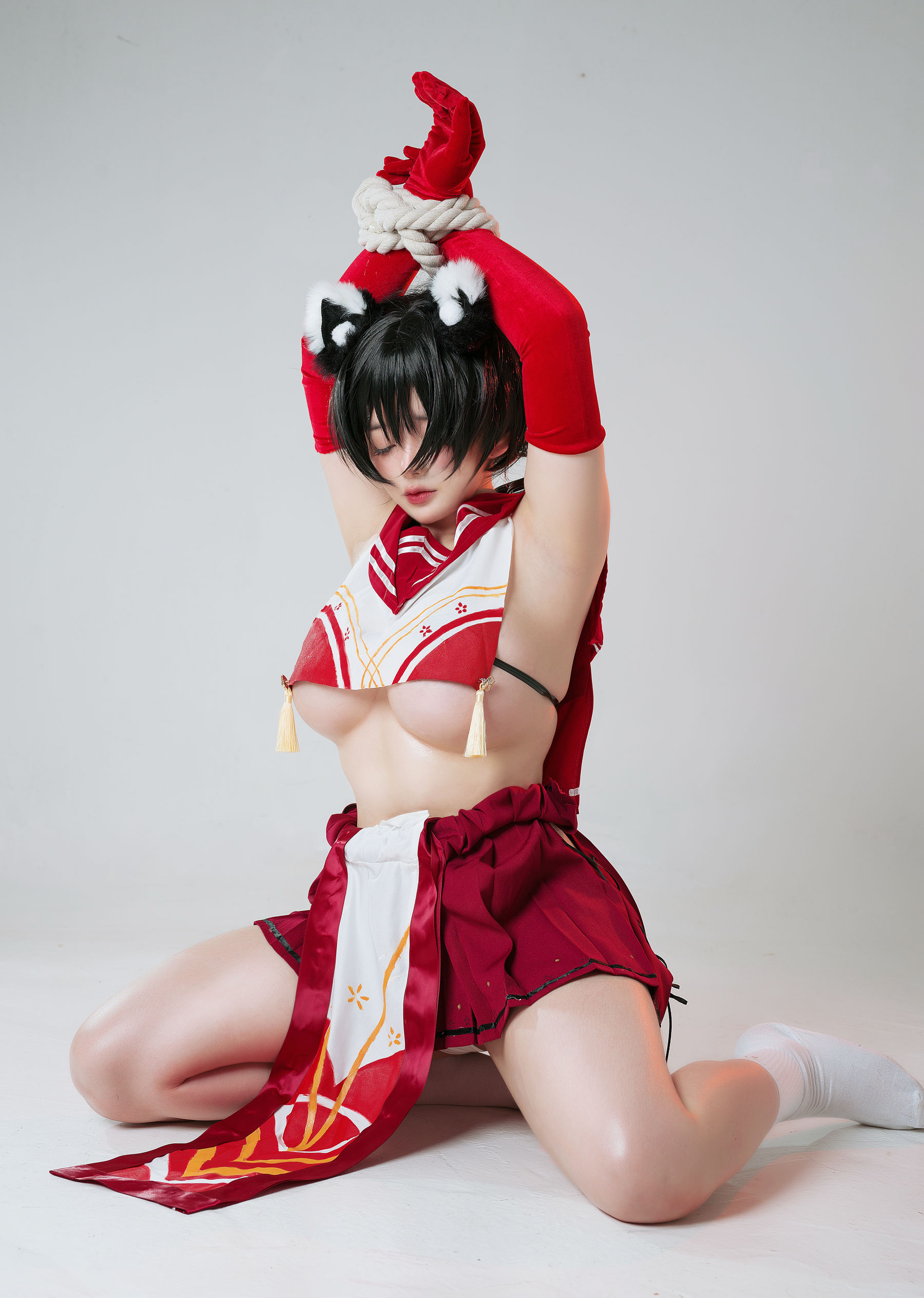 NinJA阿寨寨 – 椿 Cosplay-第21张