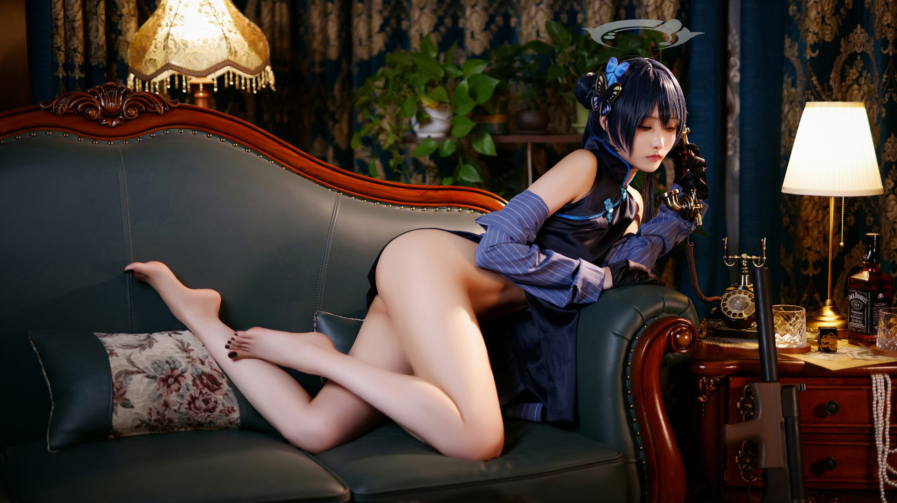曉美媽 – 碧蓝档案 妃咲 Cosplay-第30张
