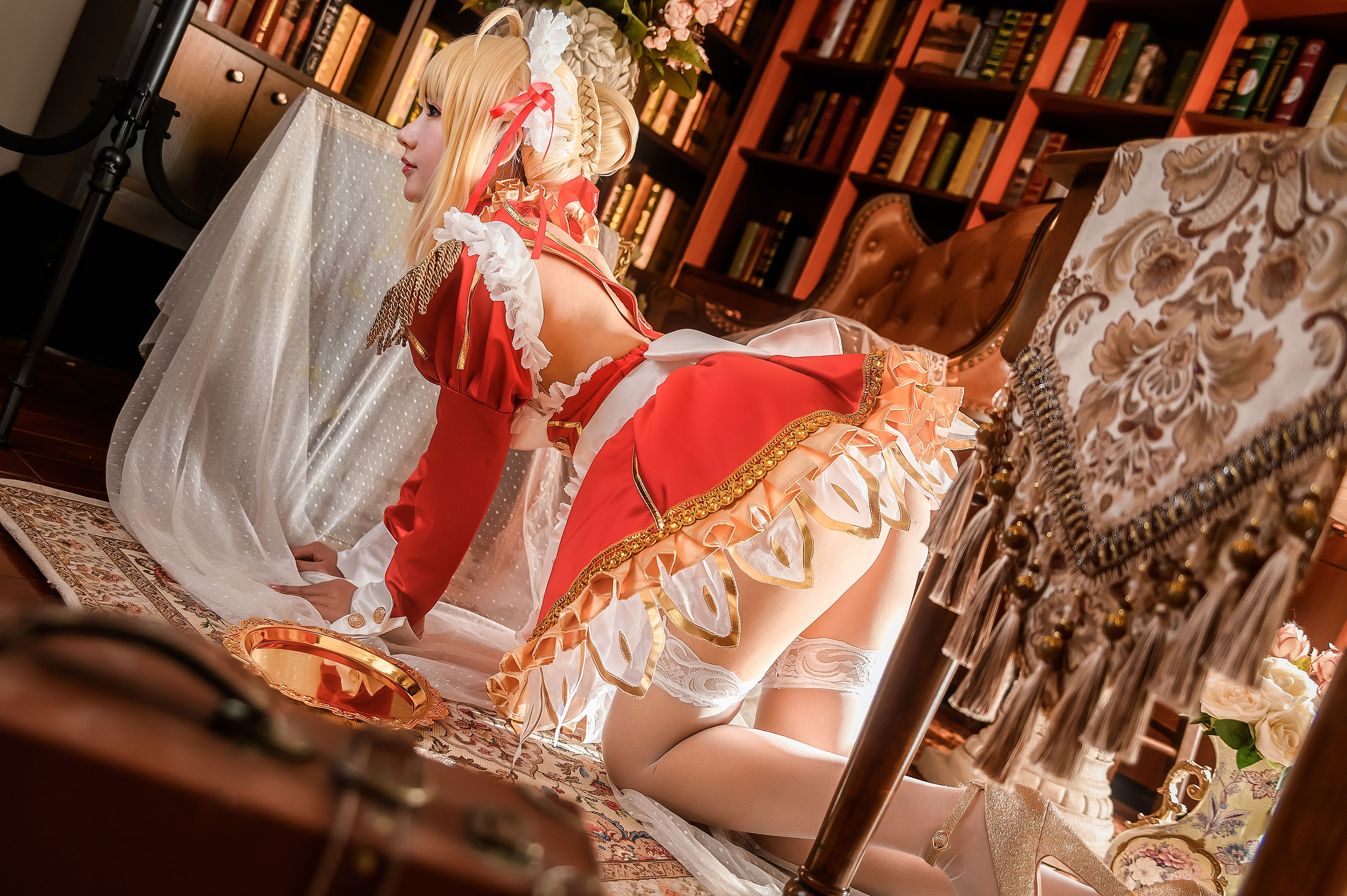 羽生三未 尼禄 Cosplay-第19张