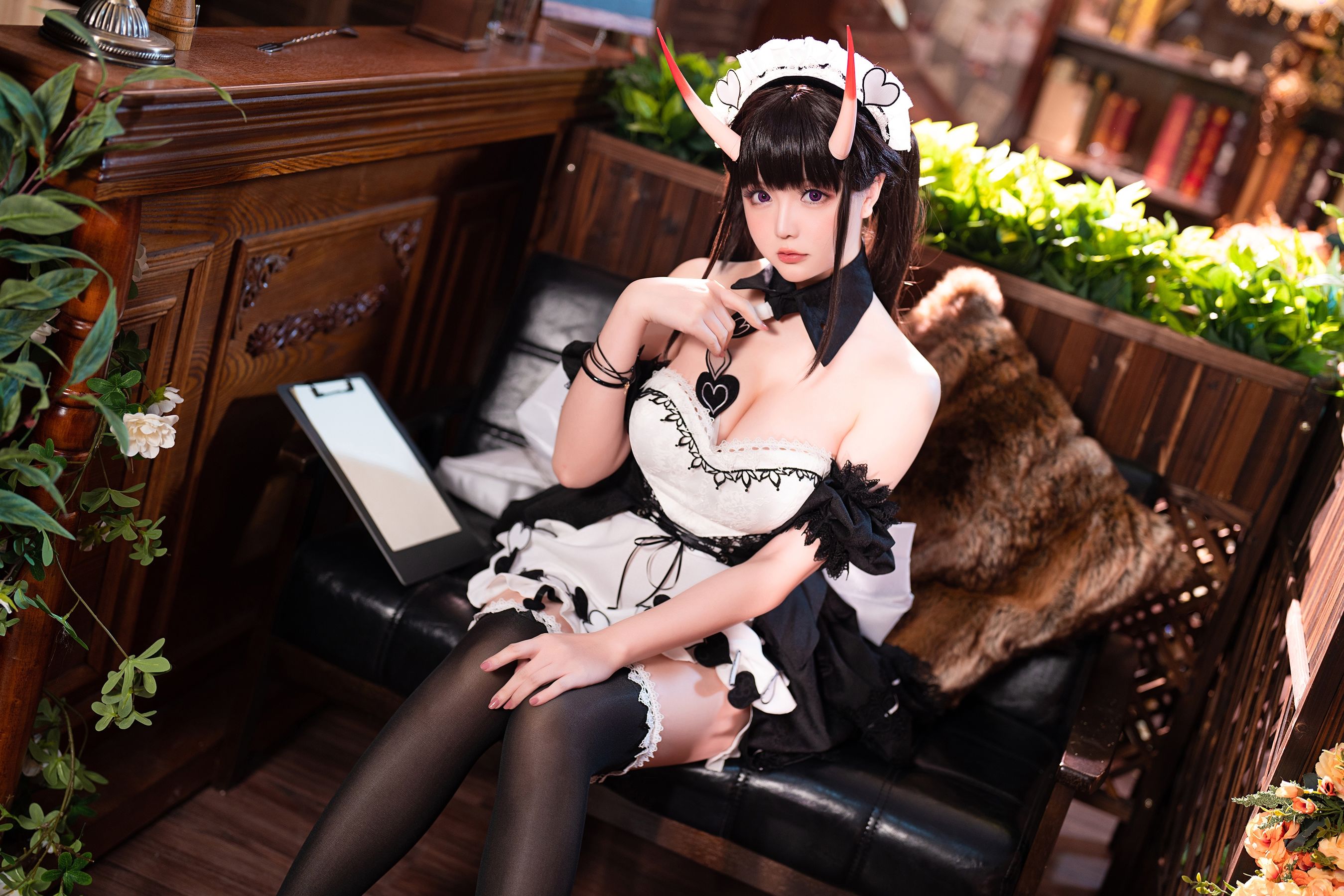 Coser小姐姐星之迟迟 -《Darling》能代 Cosplay-第6张