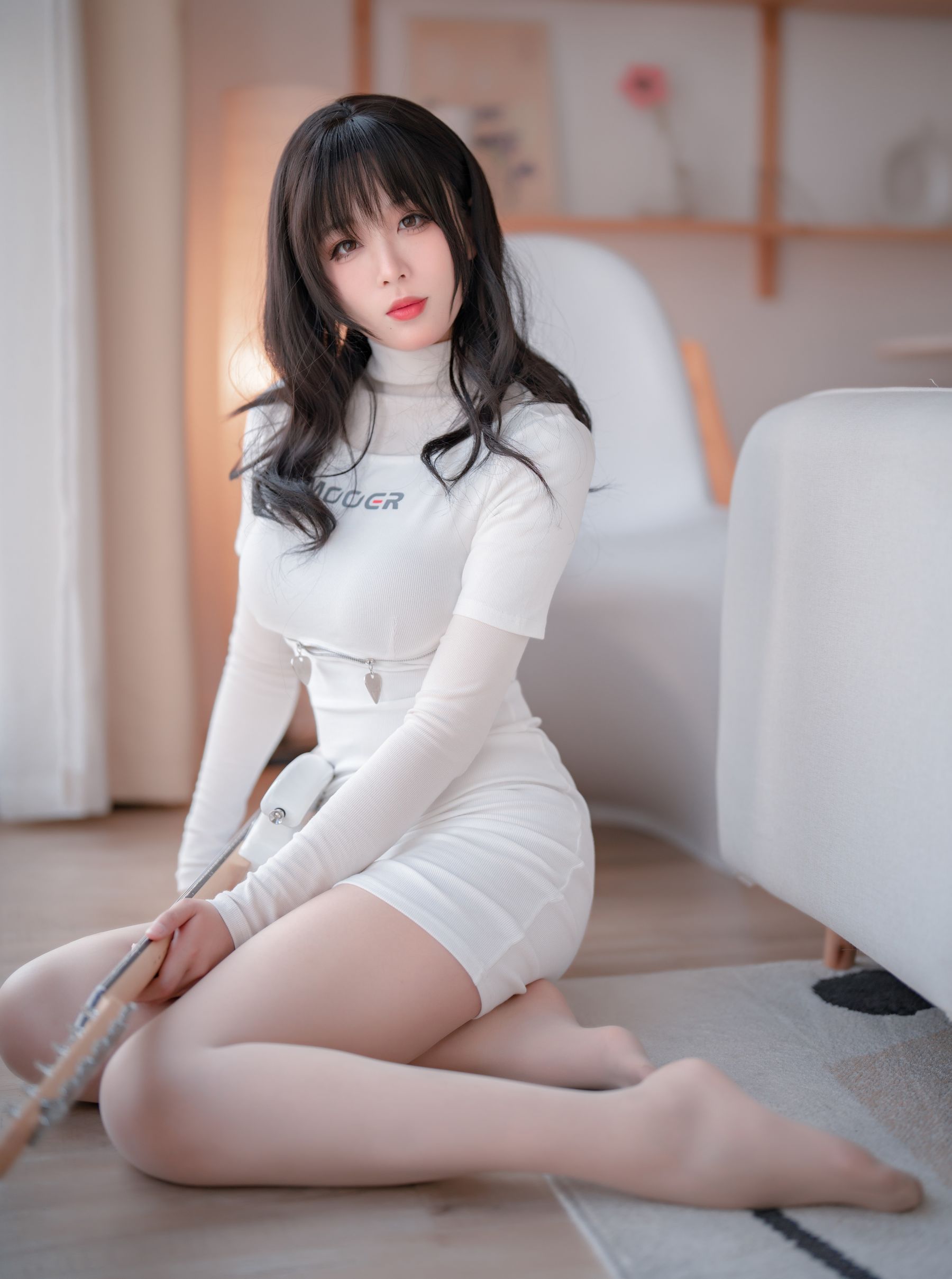 轩萧学姐 – 吉他妹妹 肉丝套 Cosplay-第18张